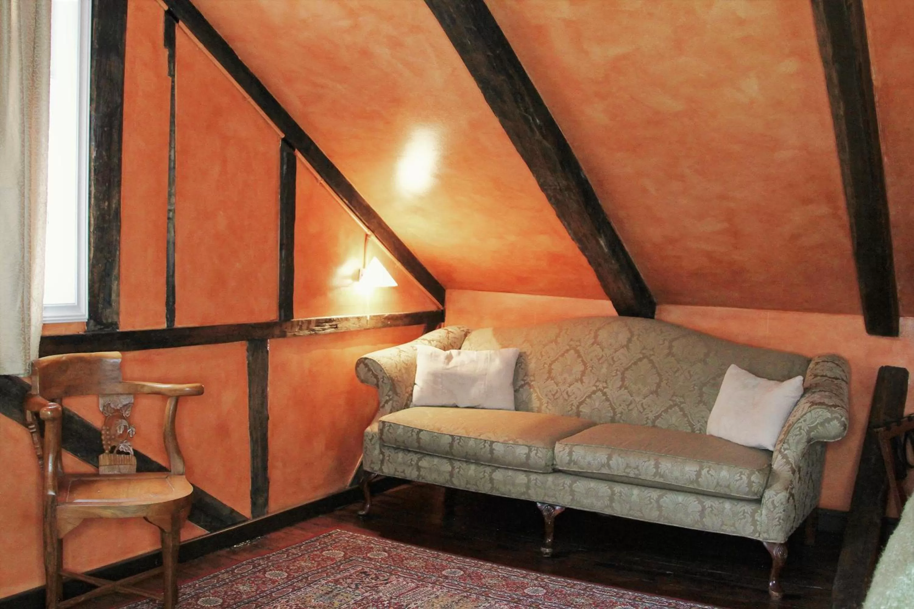 Seating area in Hótel Tindastóll