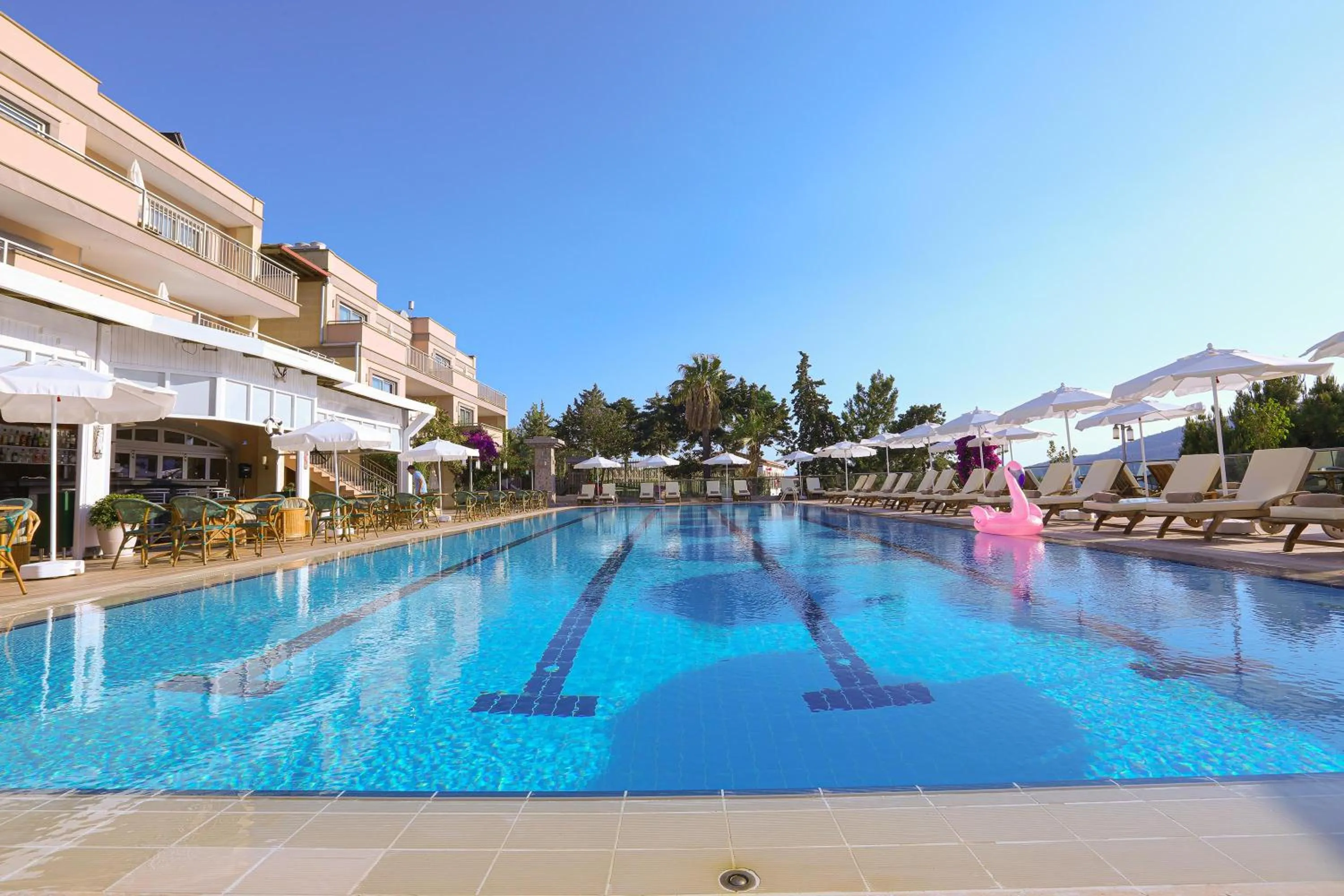 Swimming pool in Happy Hotel Kalkan