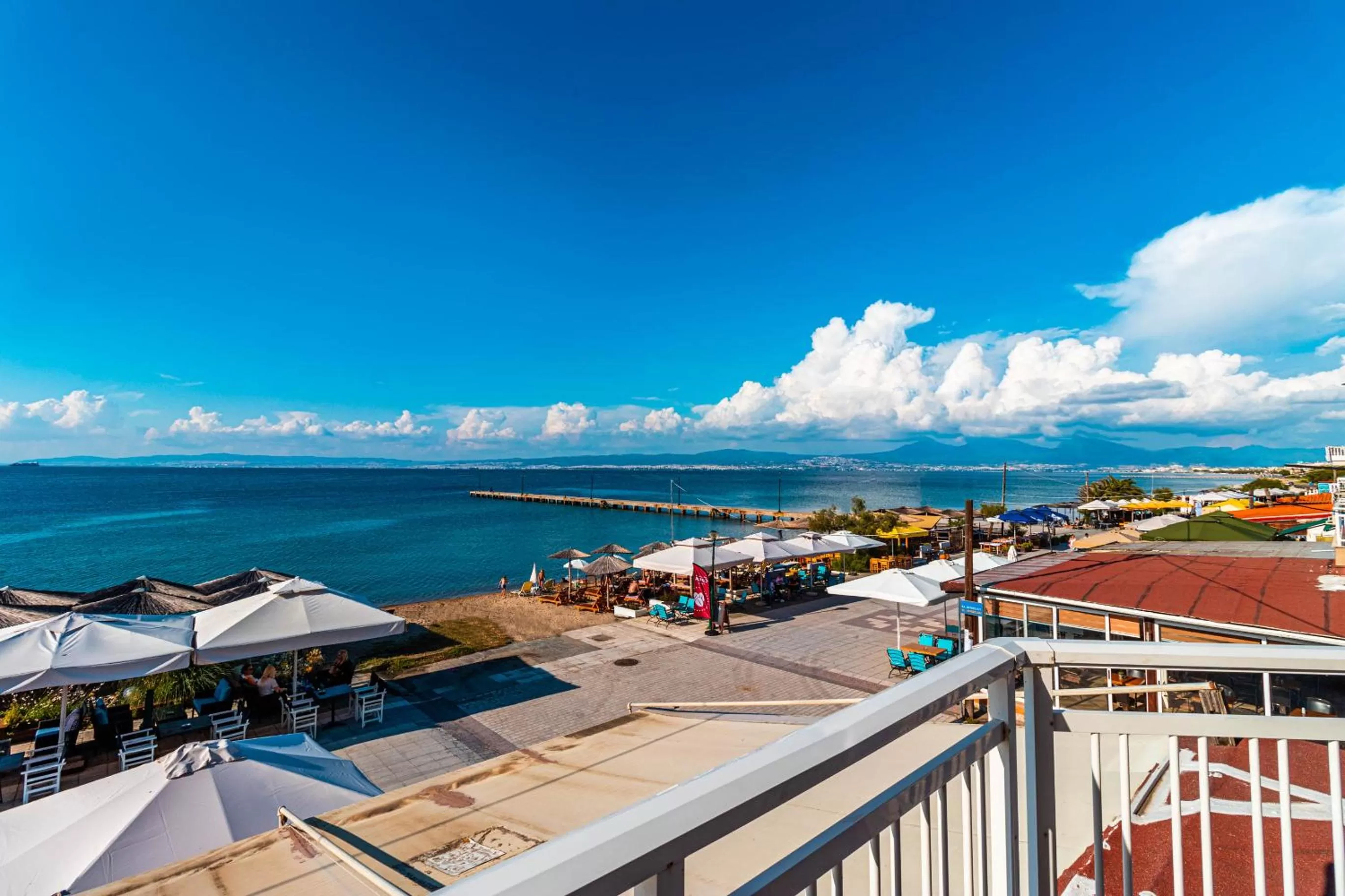 Sea view in Aegean Blue Seaview Studios
