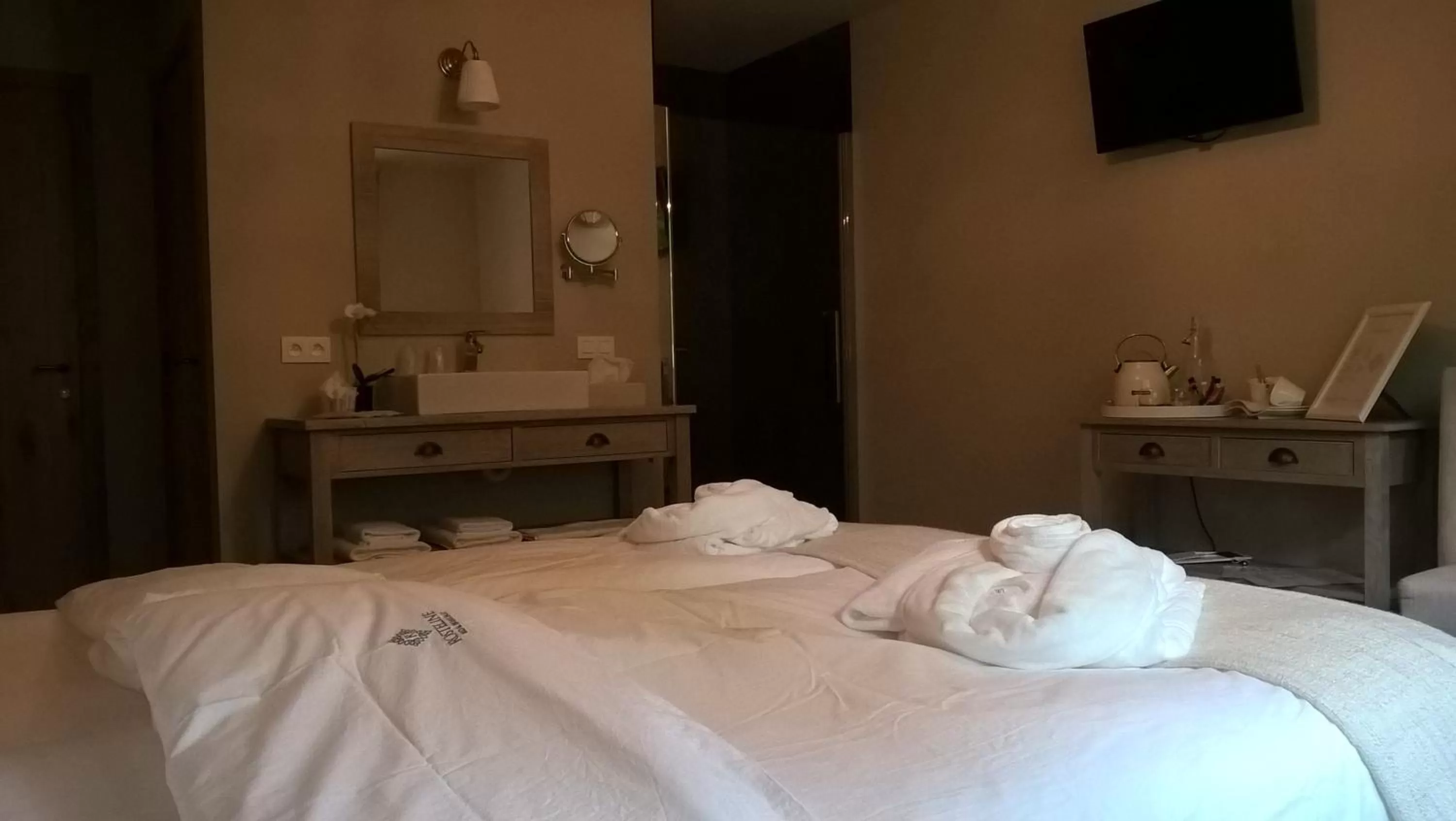 Bed in B&B Rosteline