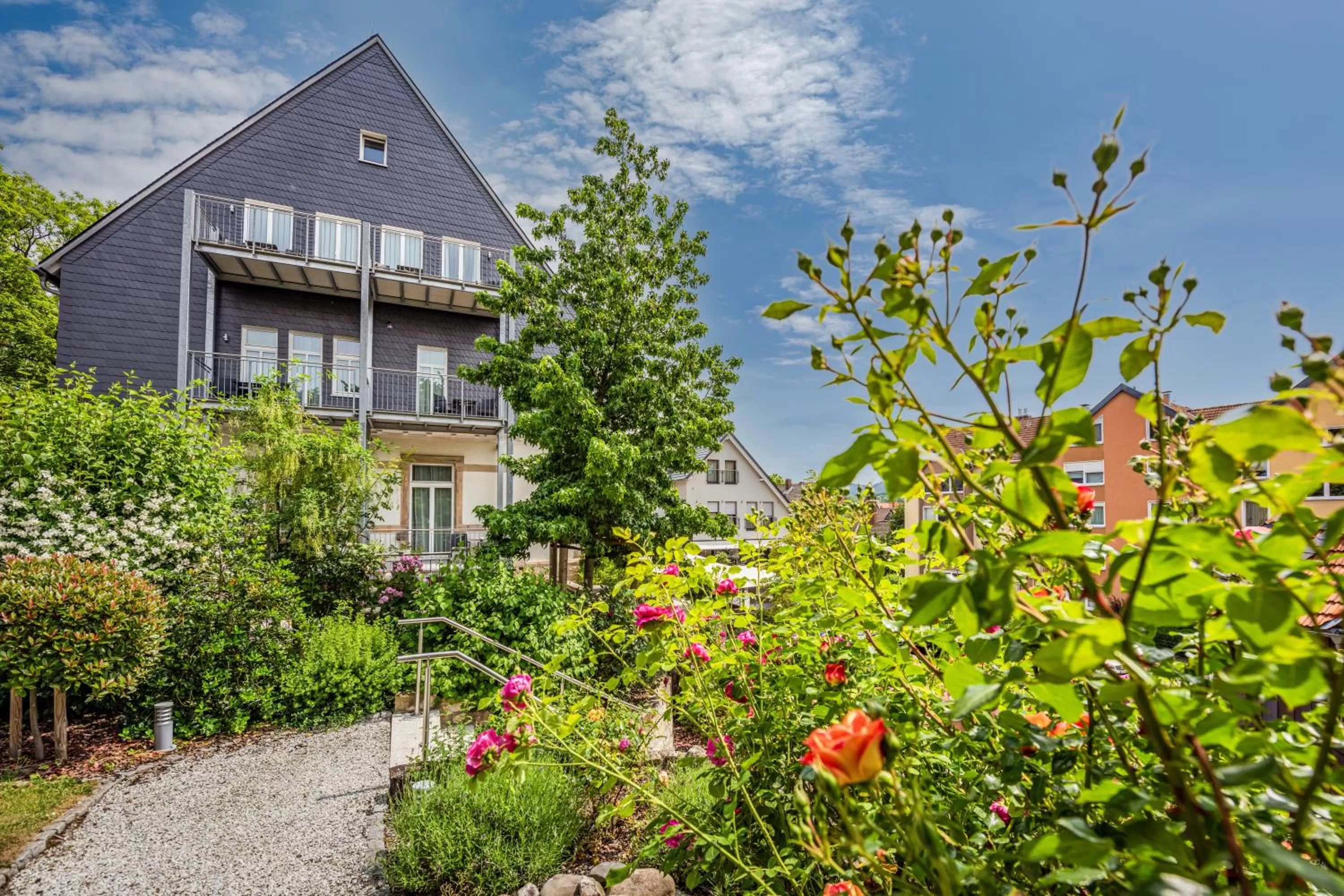 Property building in AKZENT Hotel Villa Saxer