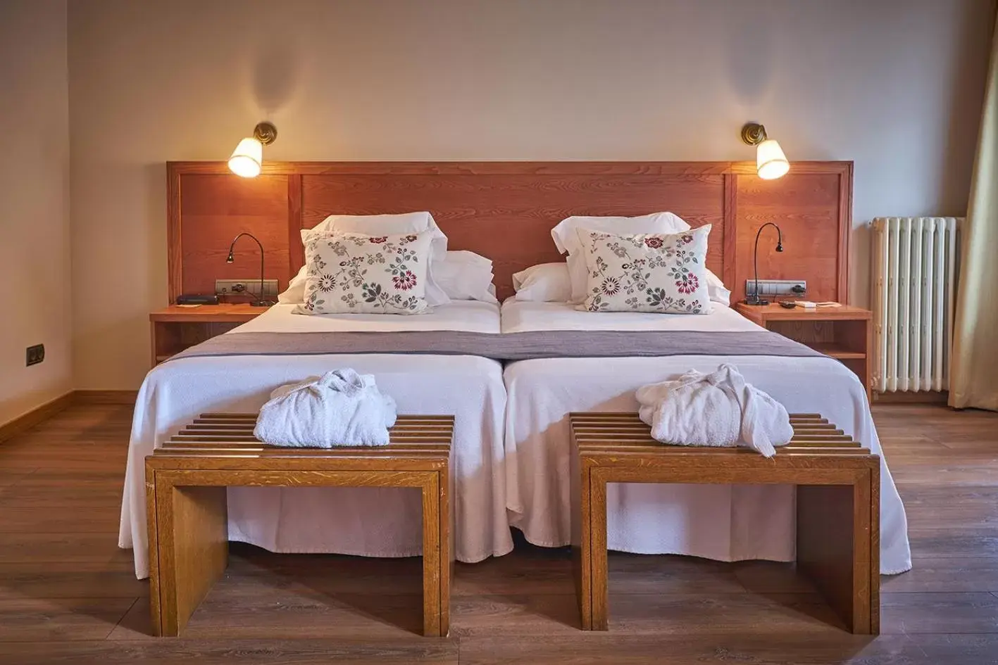 Bed in Hotel-Hostal Sport