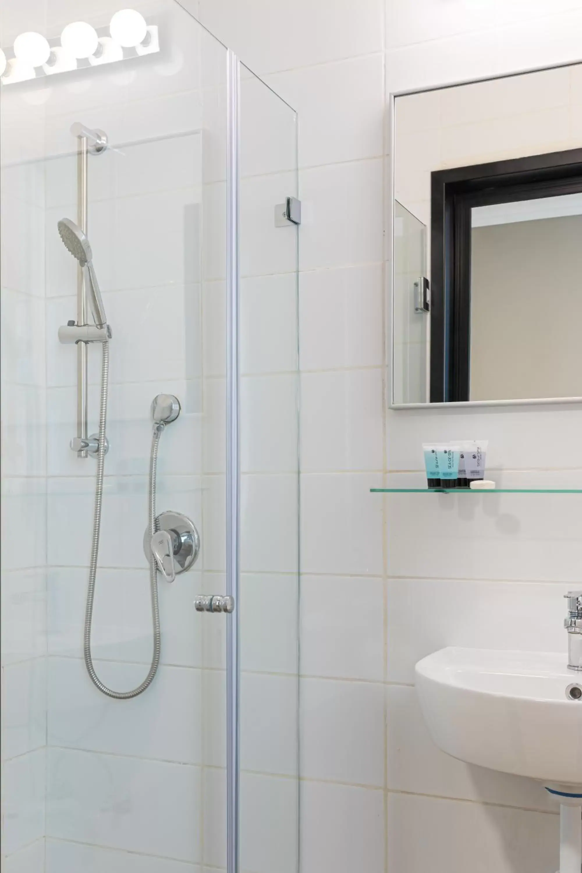 Bathroom in Blue Sea Marble