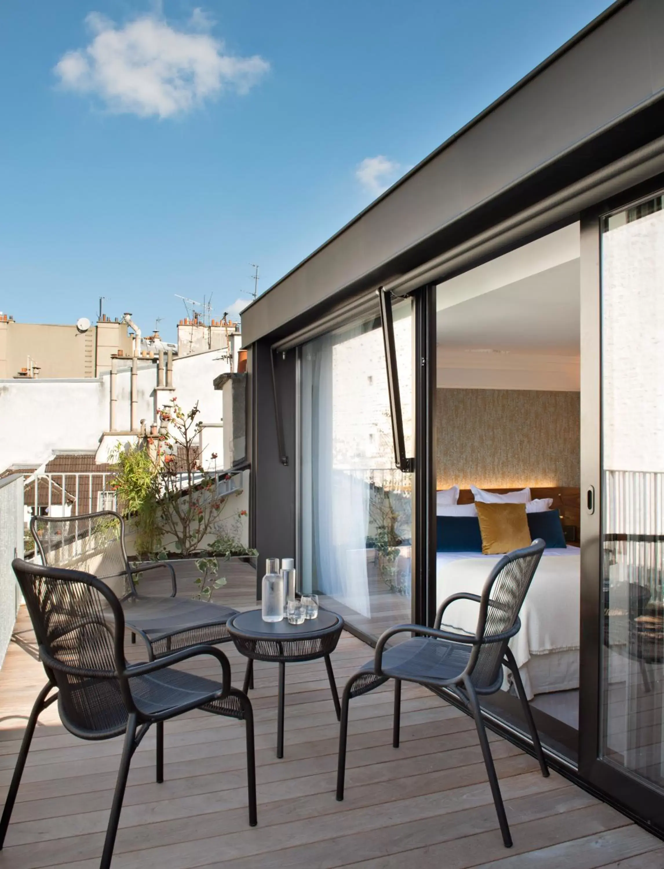 Balcony/Terrace in Hotel Parister & Spa