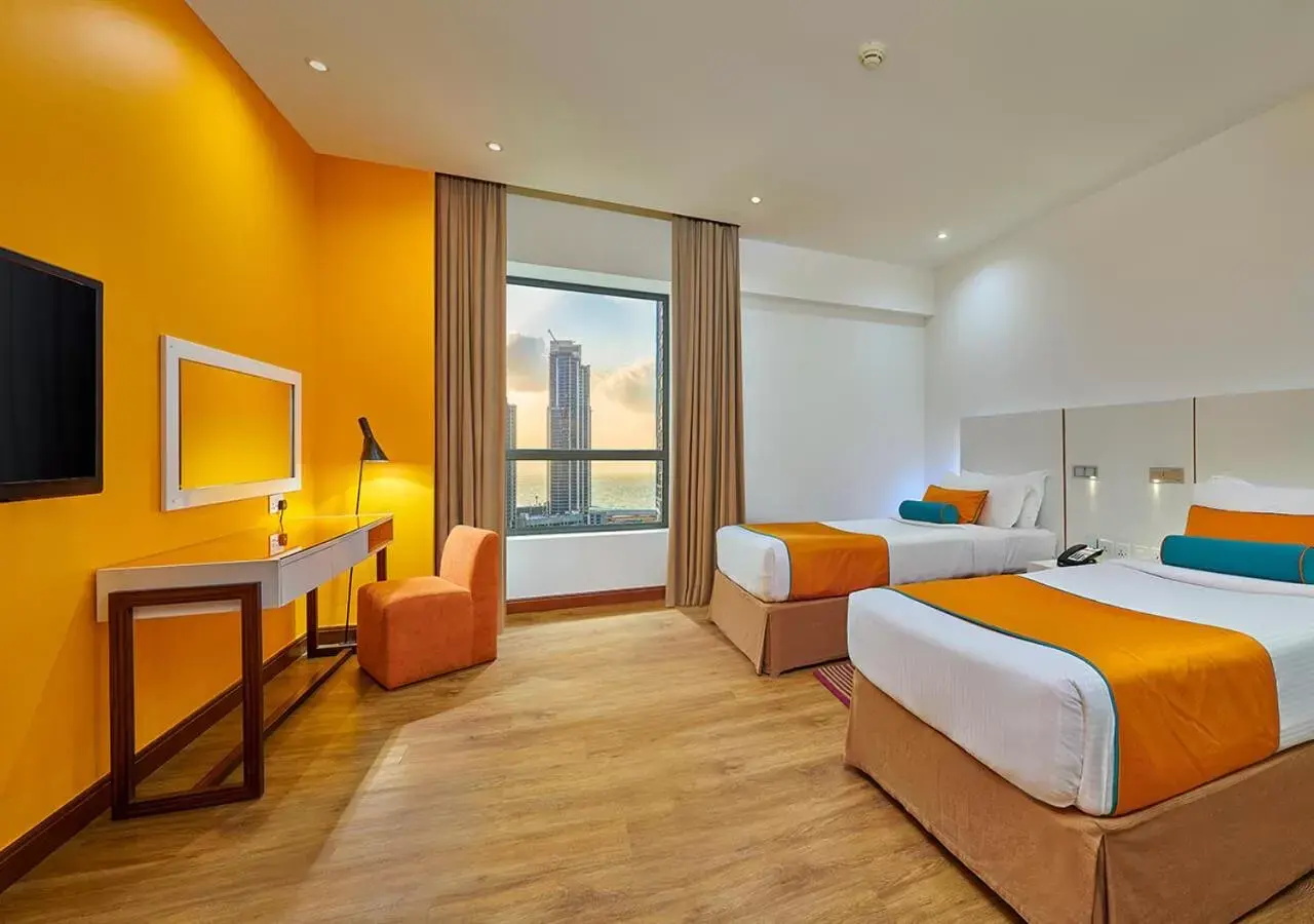 Beach in Ramada Hotel, Suites and Apartments by Wyndham Dubai JBR