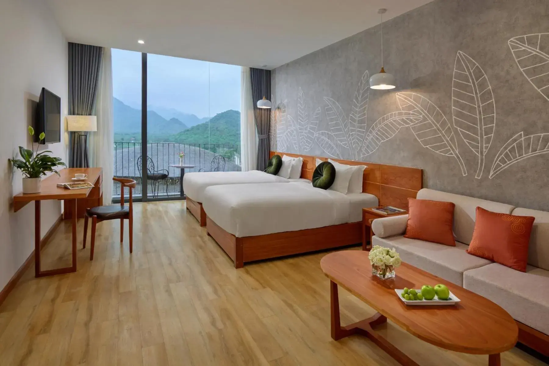 Living room in Wyndham Grand Vedana Ninh Binh Resort