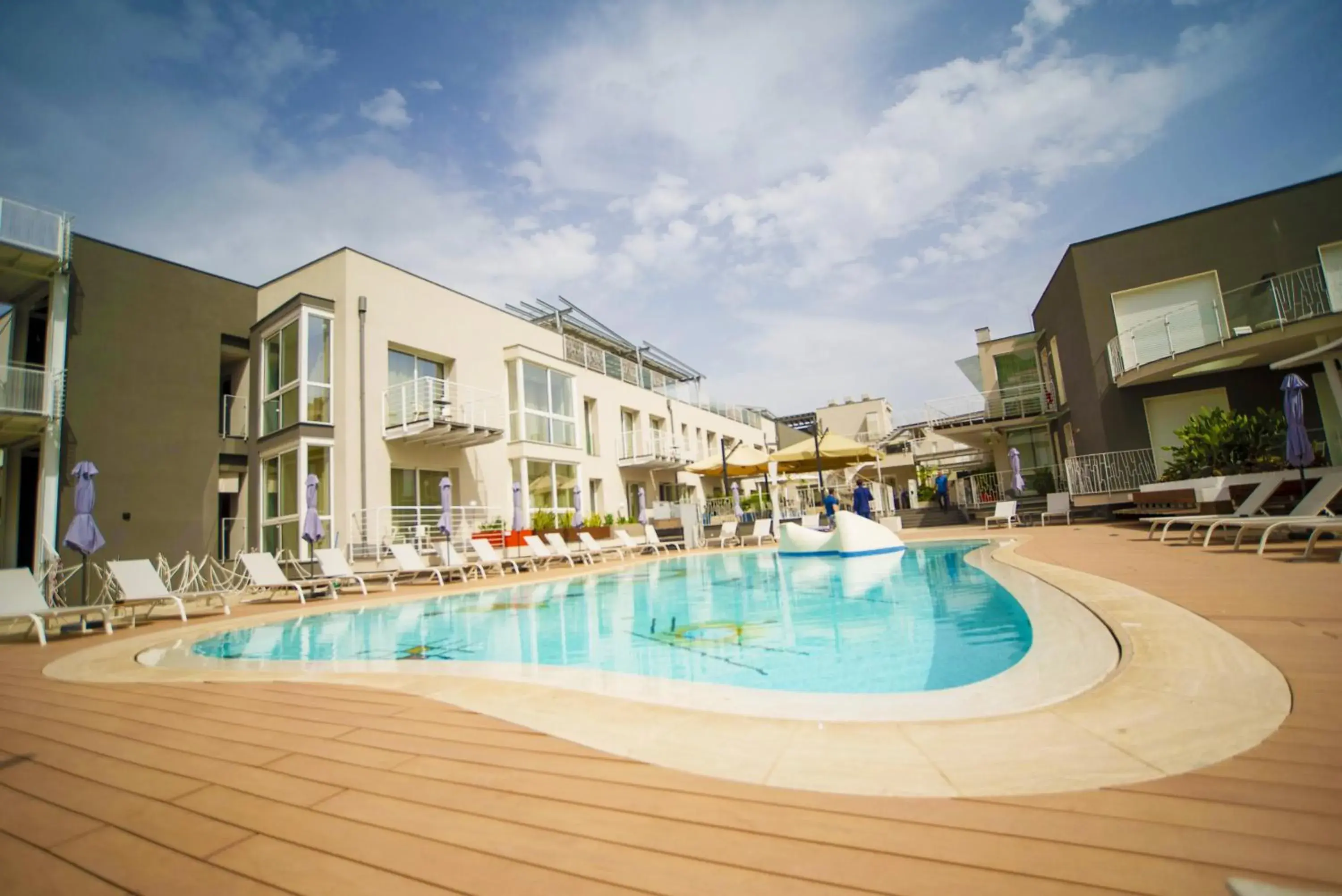 Swimming pool in Hotel Malavoglia