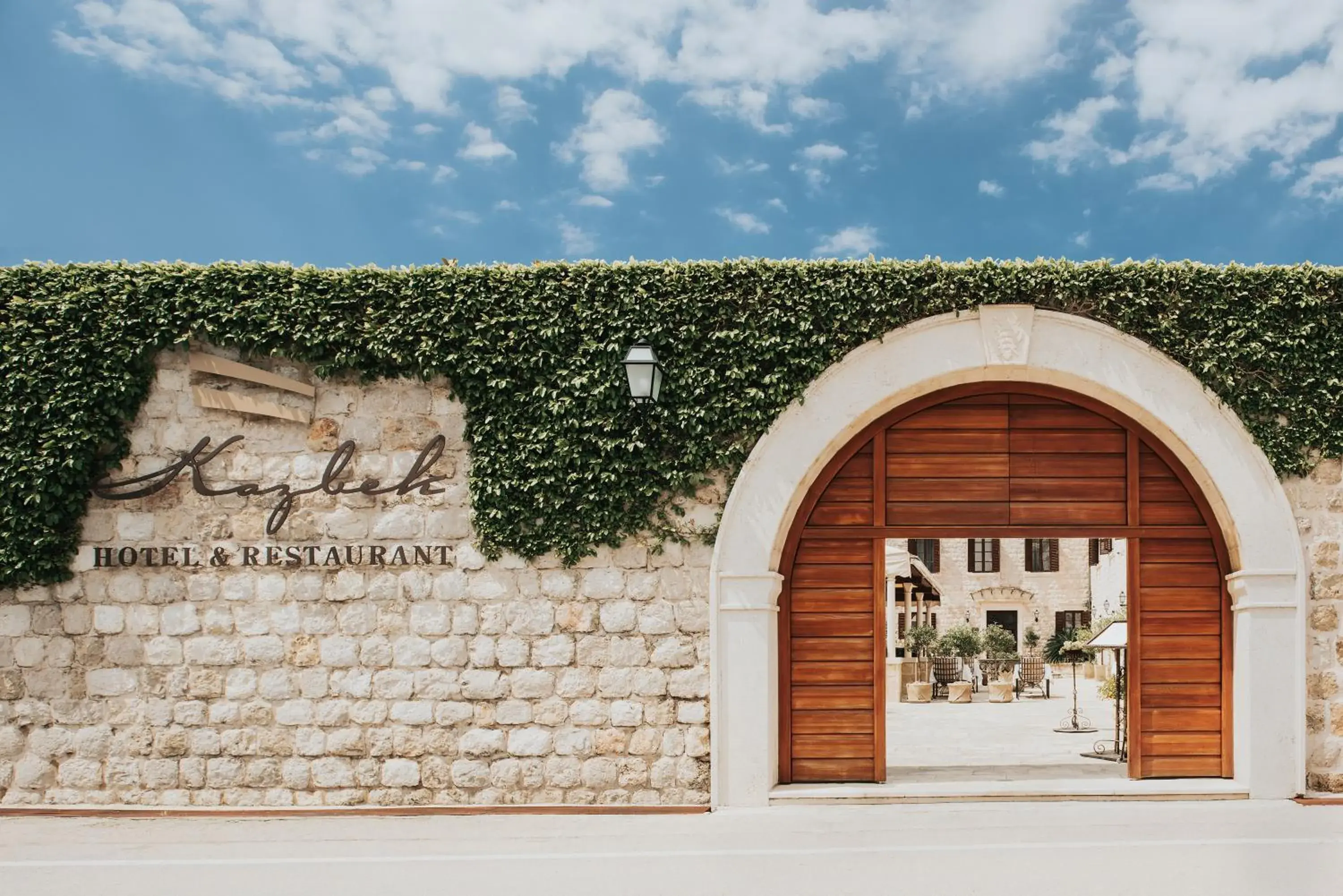 Facade/entrance in Boutique Hotel Kazbek