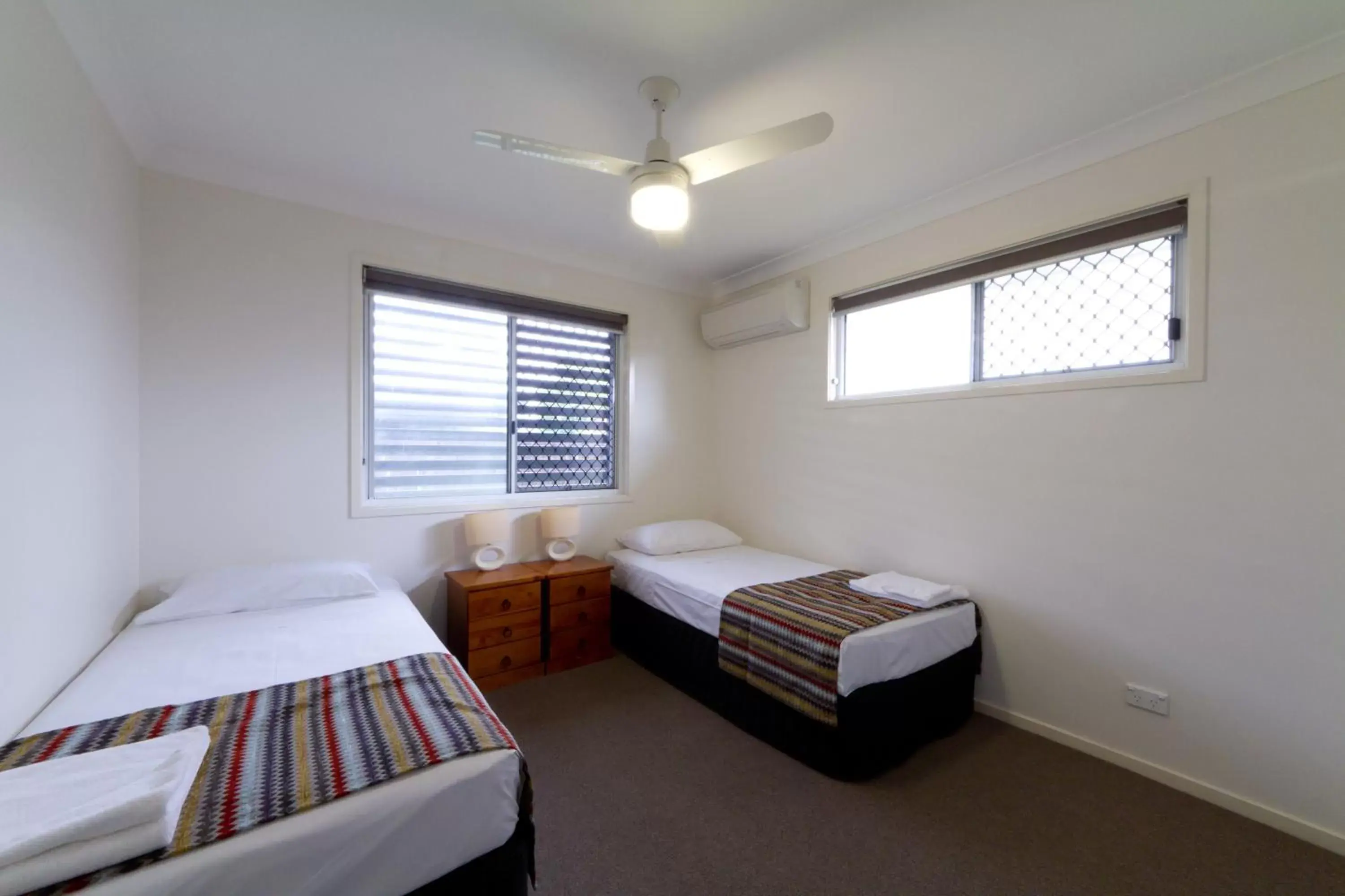Bedroom, Bed in Rockhampton Serviced Apartments