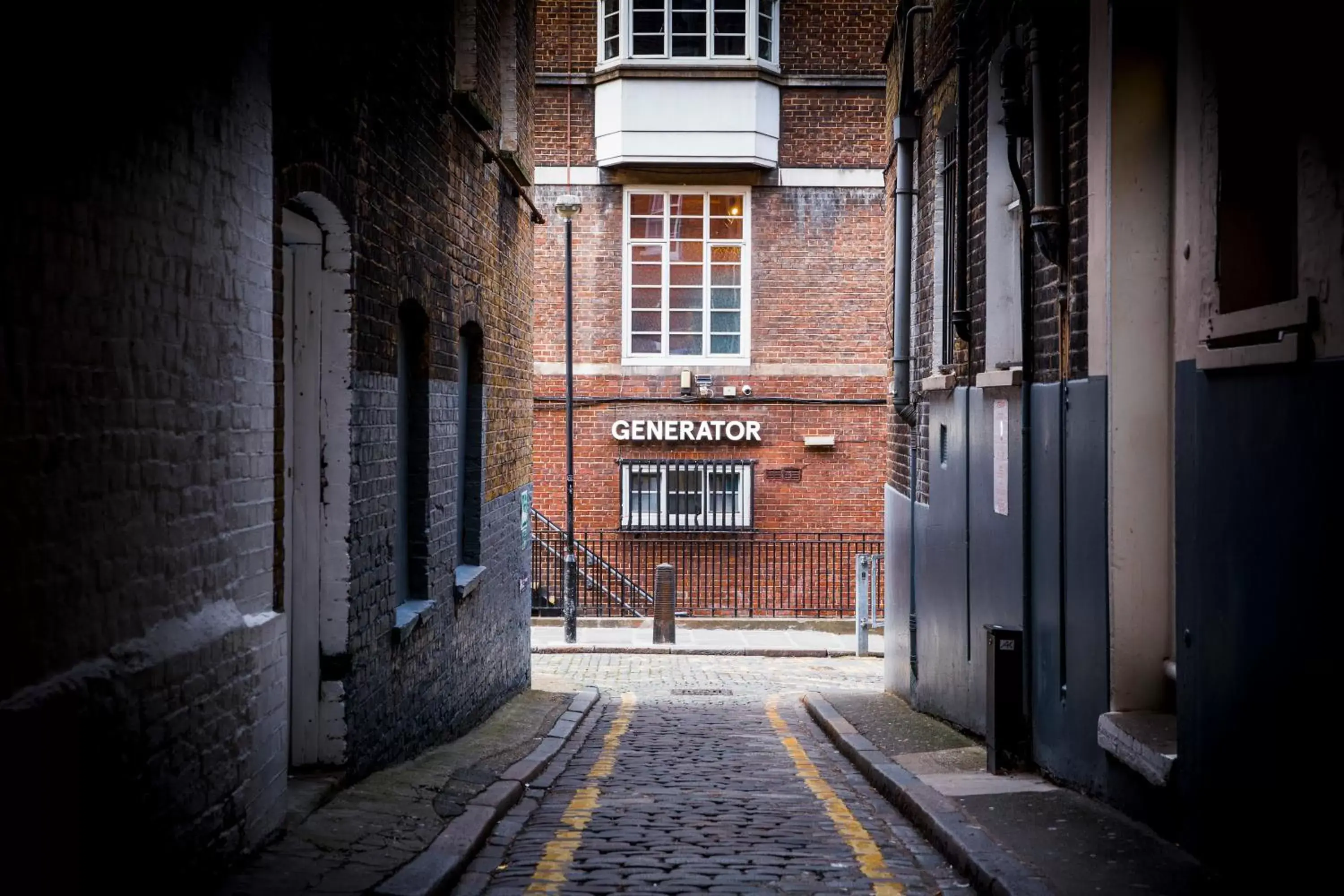Facade/entrance in Generator London