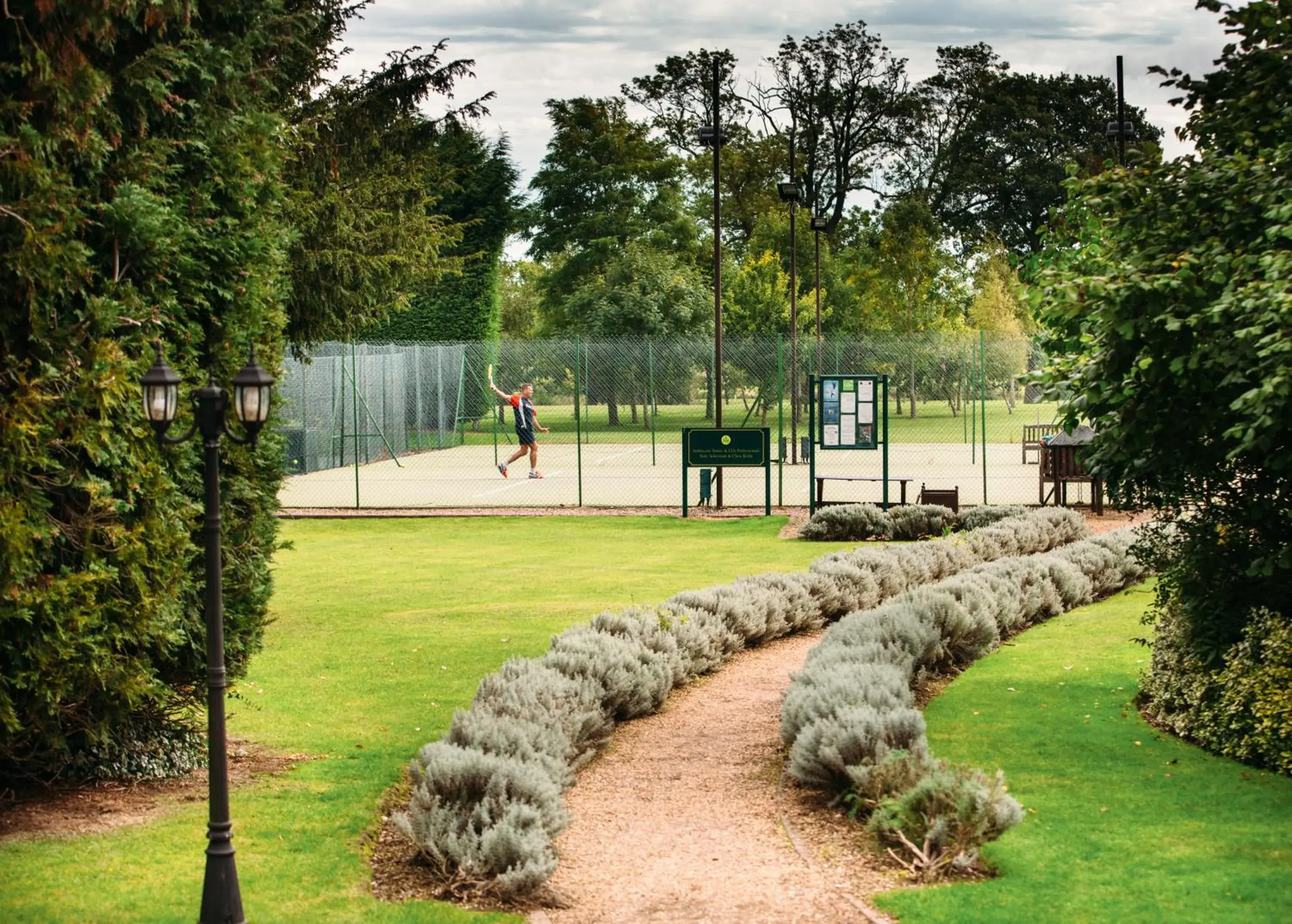 Tennis court in Ardencote