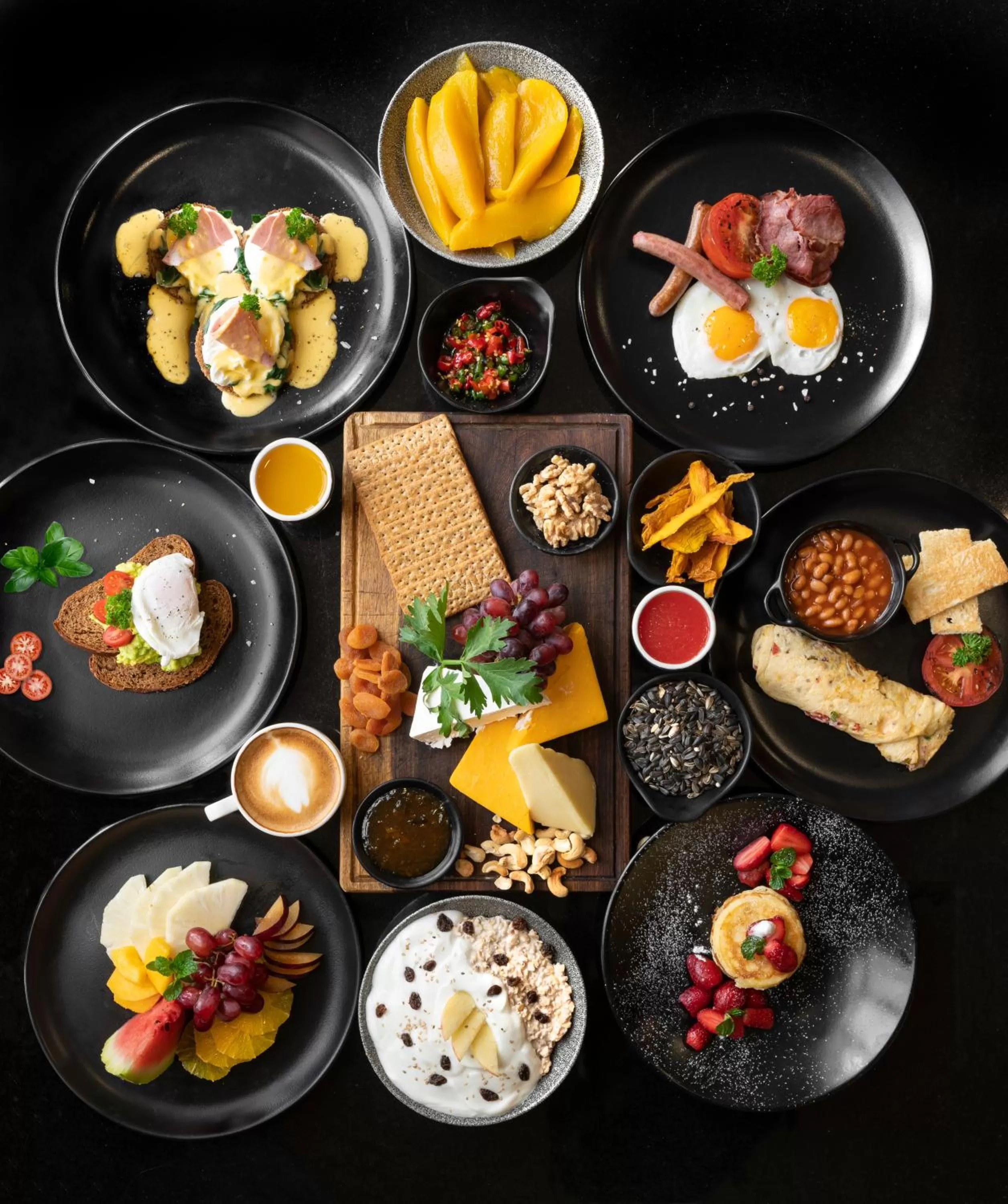 Breakfast in Radisson Blu Hotel Lusaka