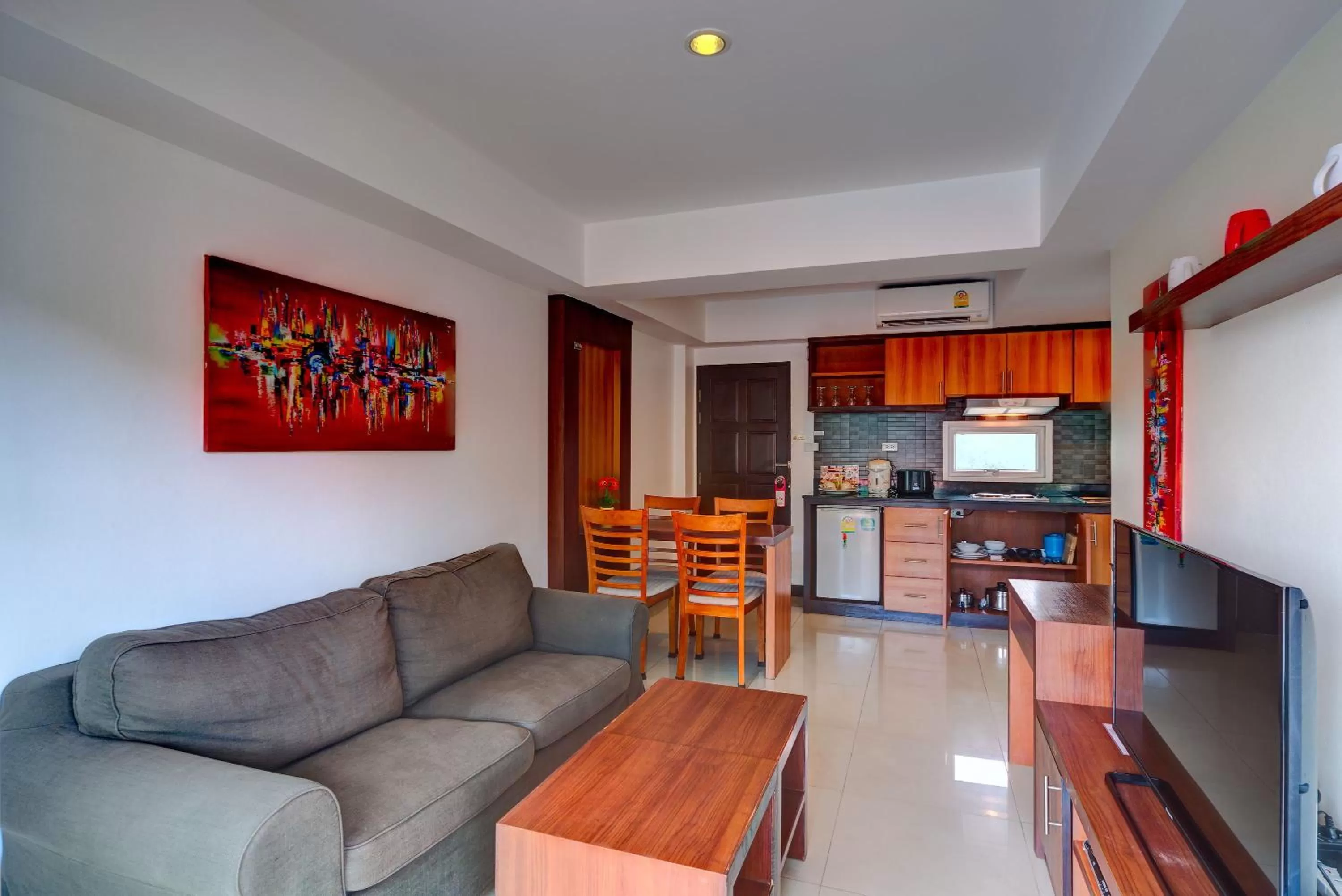 Living room in Krabi Apartment-SHA Extra Plus