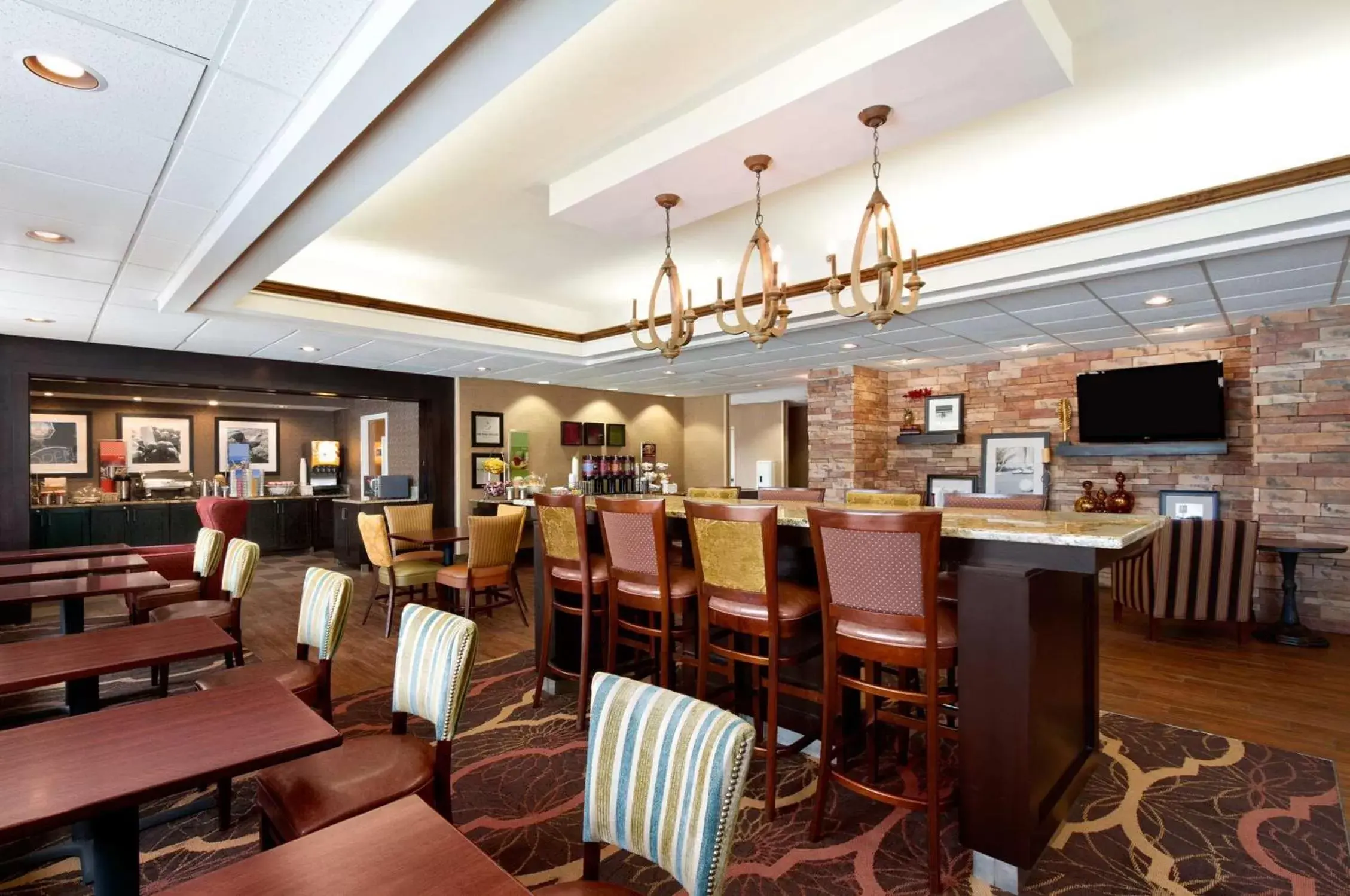 Dining area, Restaurant/Places to Eat in Hampton Inn Santee-I-95