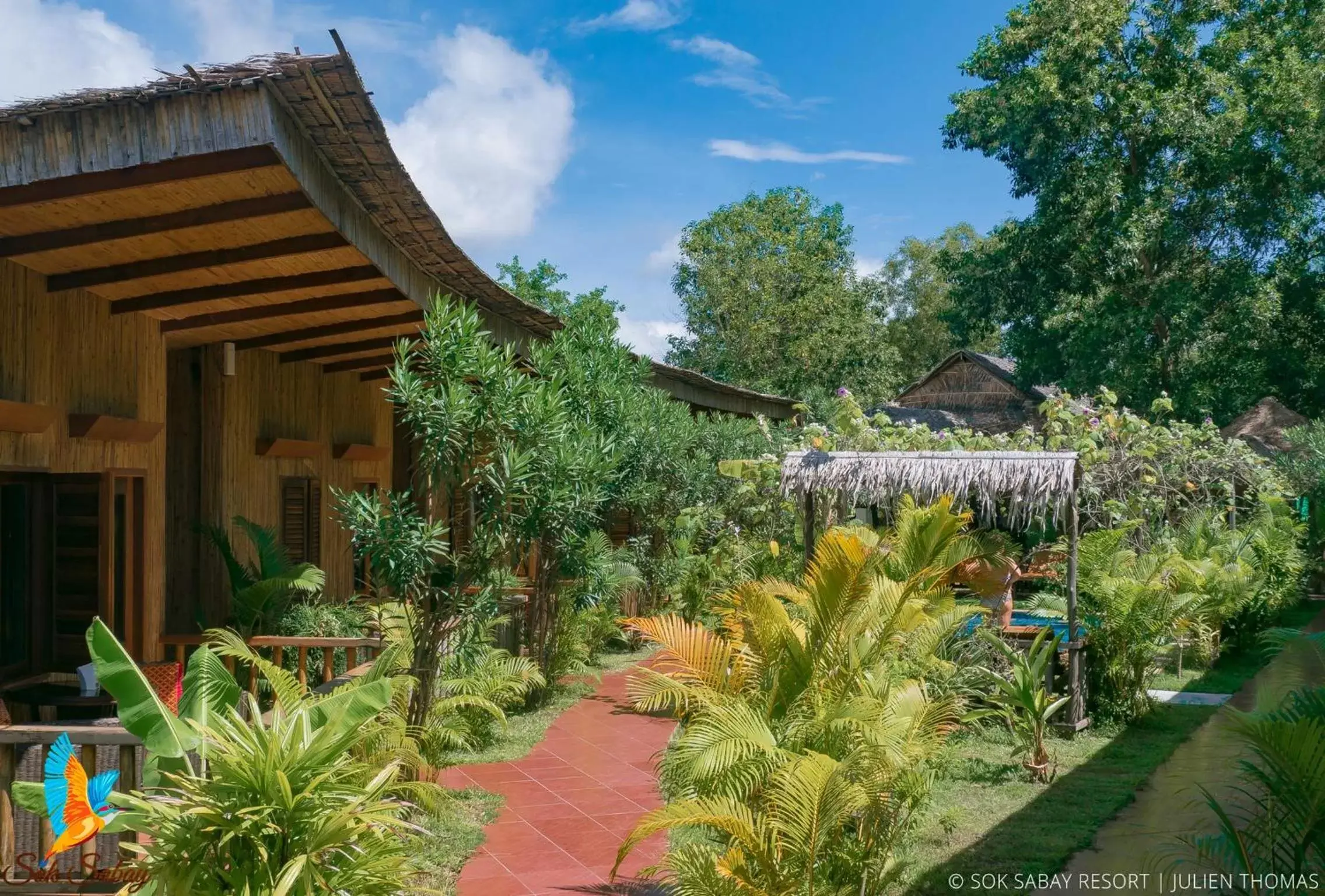 Garden view, Property Building in Sok Sabay Resort