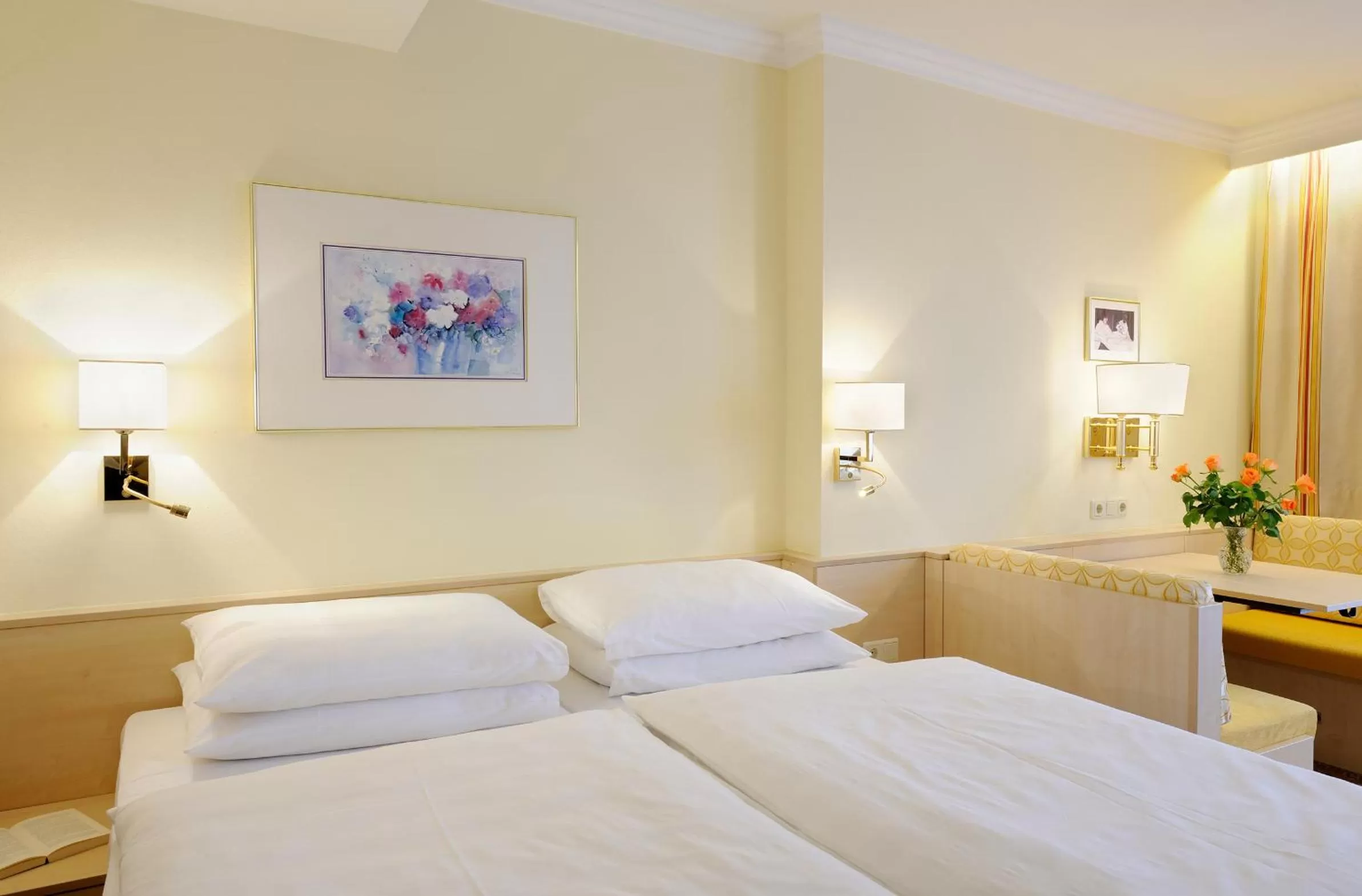 Bedroom, Bed in Hotel Scherer