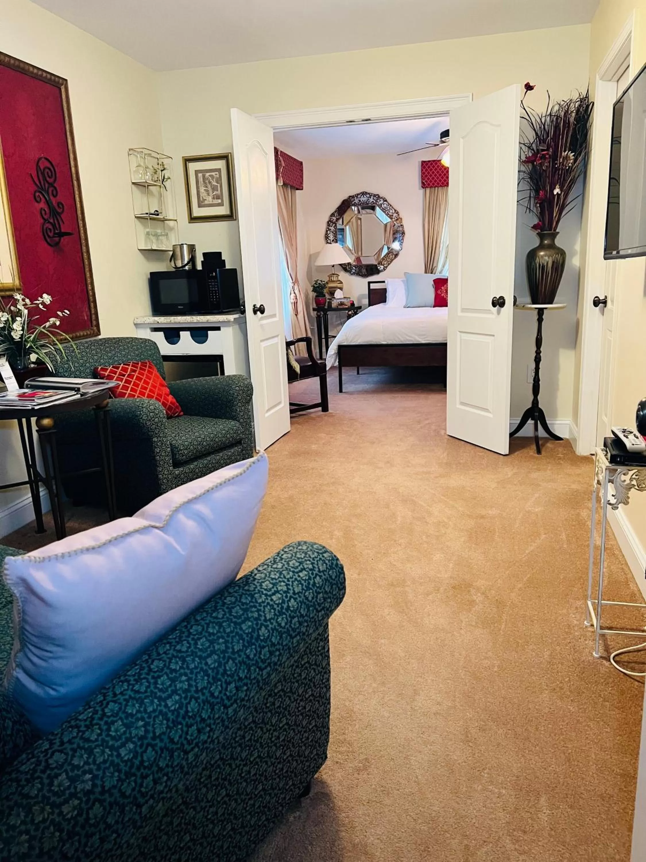 Seating Area in Ma Margarets House Bed and Breakfast