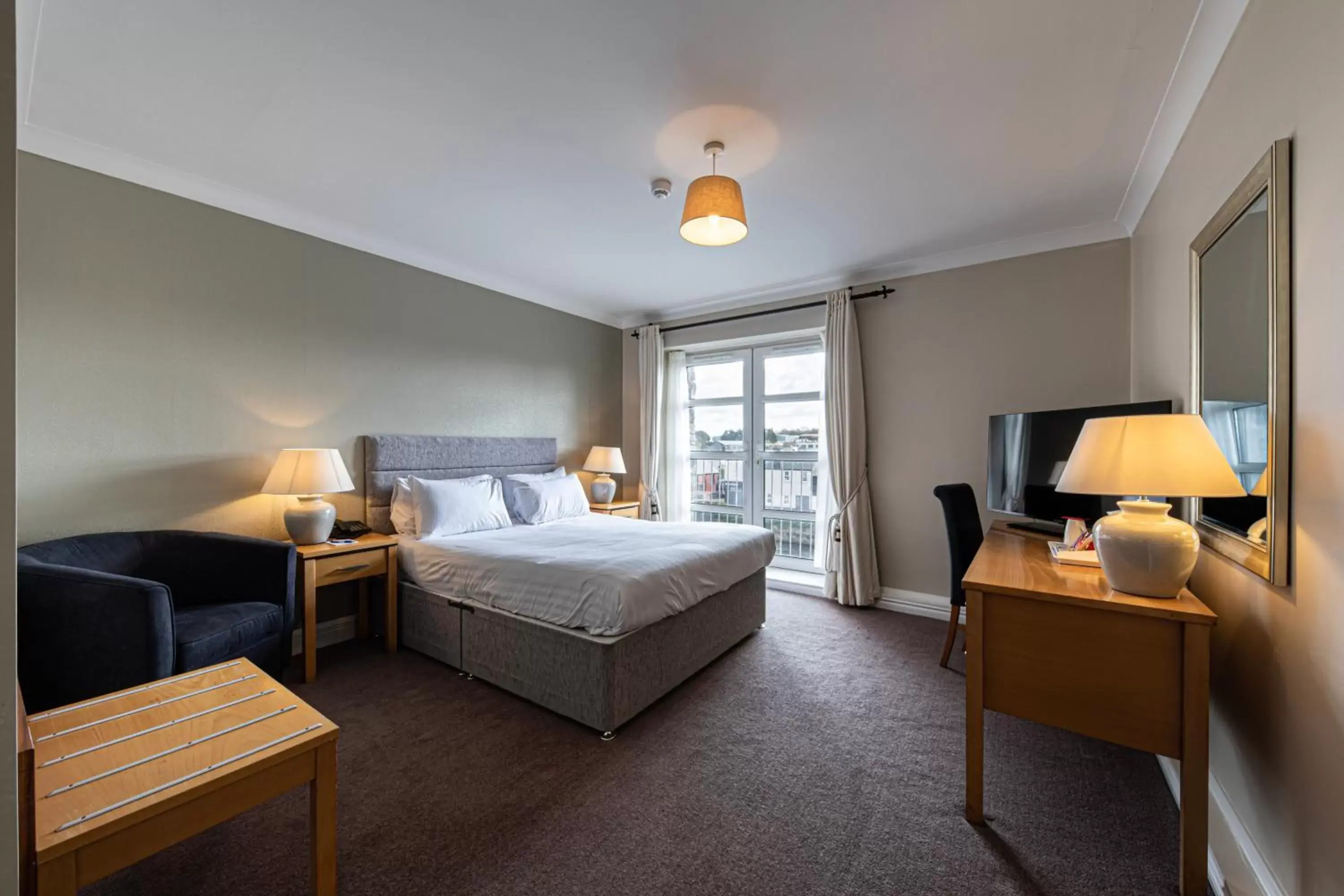 Bedroom in Ballina Manor Hotel