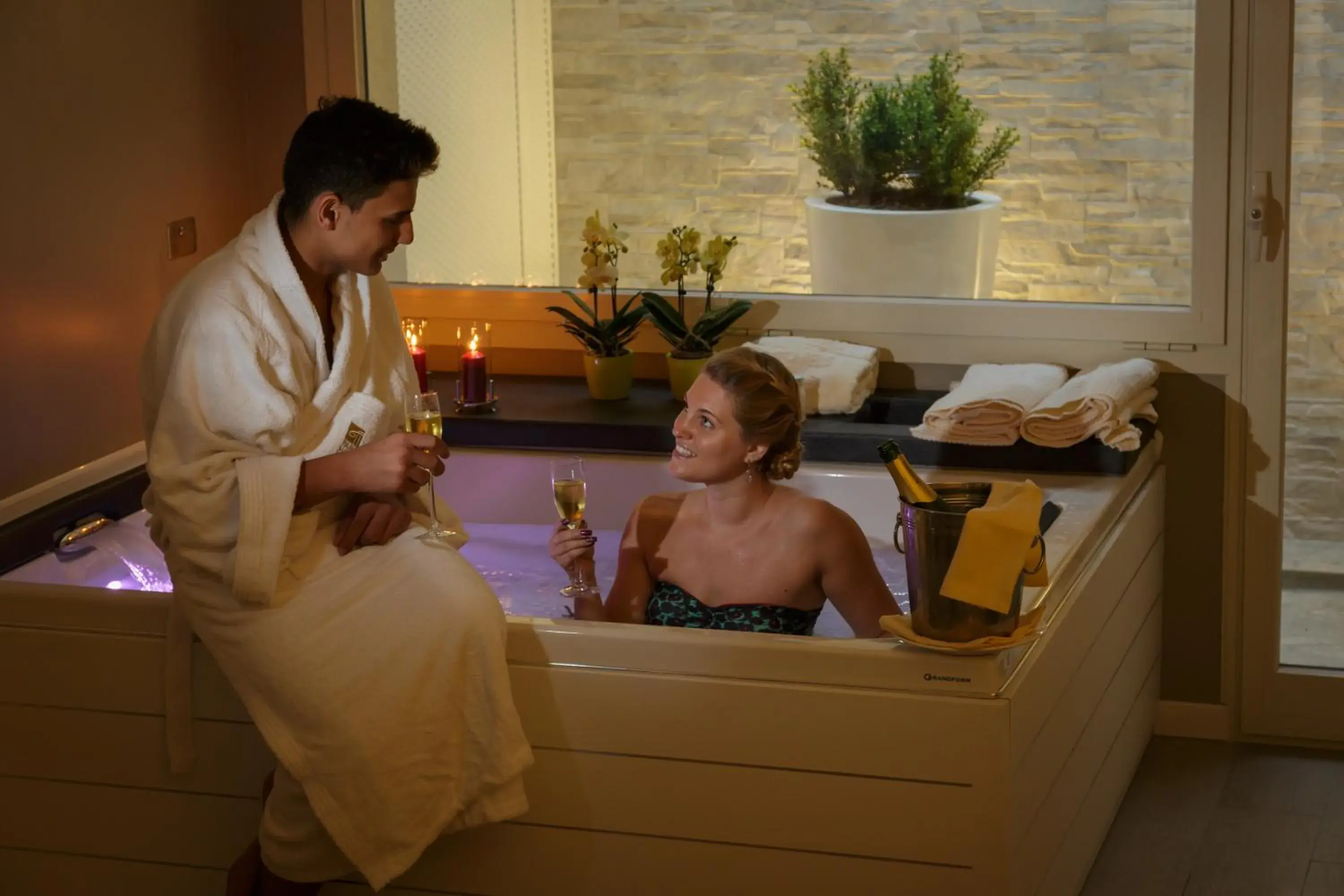 Royal Suite Spa  in Parc Hotel Germano Suites & Apartments