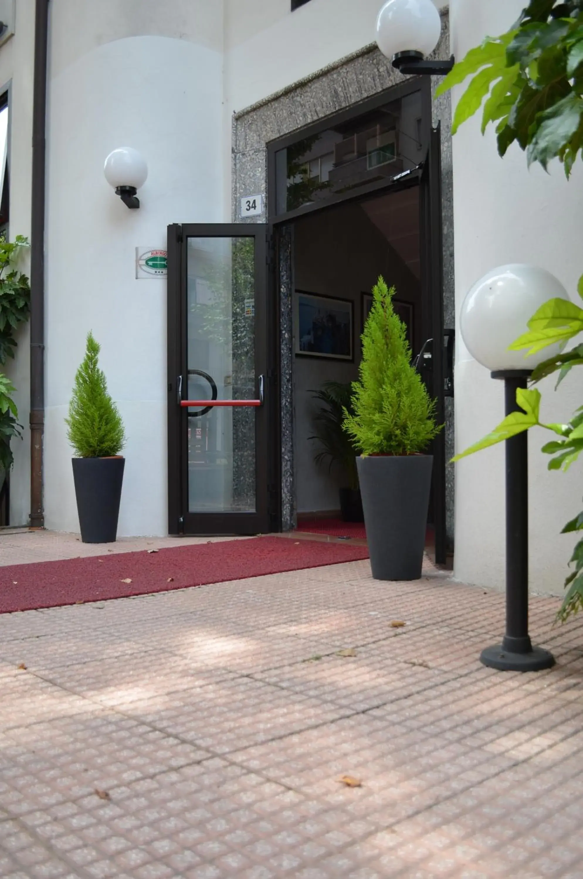 Facade/entrance in Hotel Adria