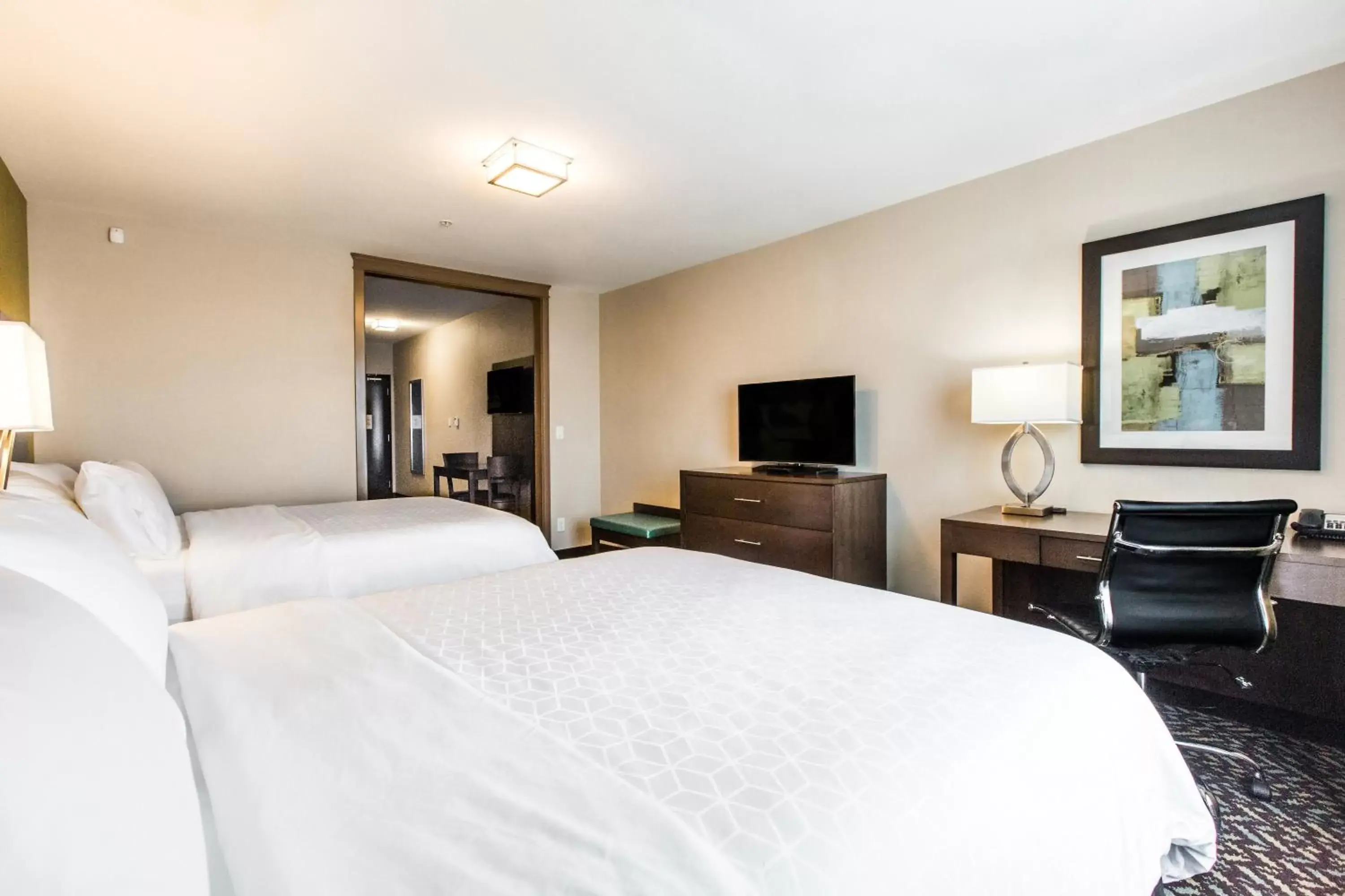 Bedroom, Bed in Holiday Inn Express & Suites Spruce Grove - Stony Plain, an IHG Hotel