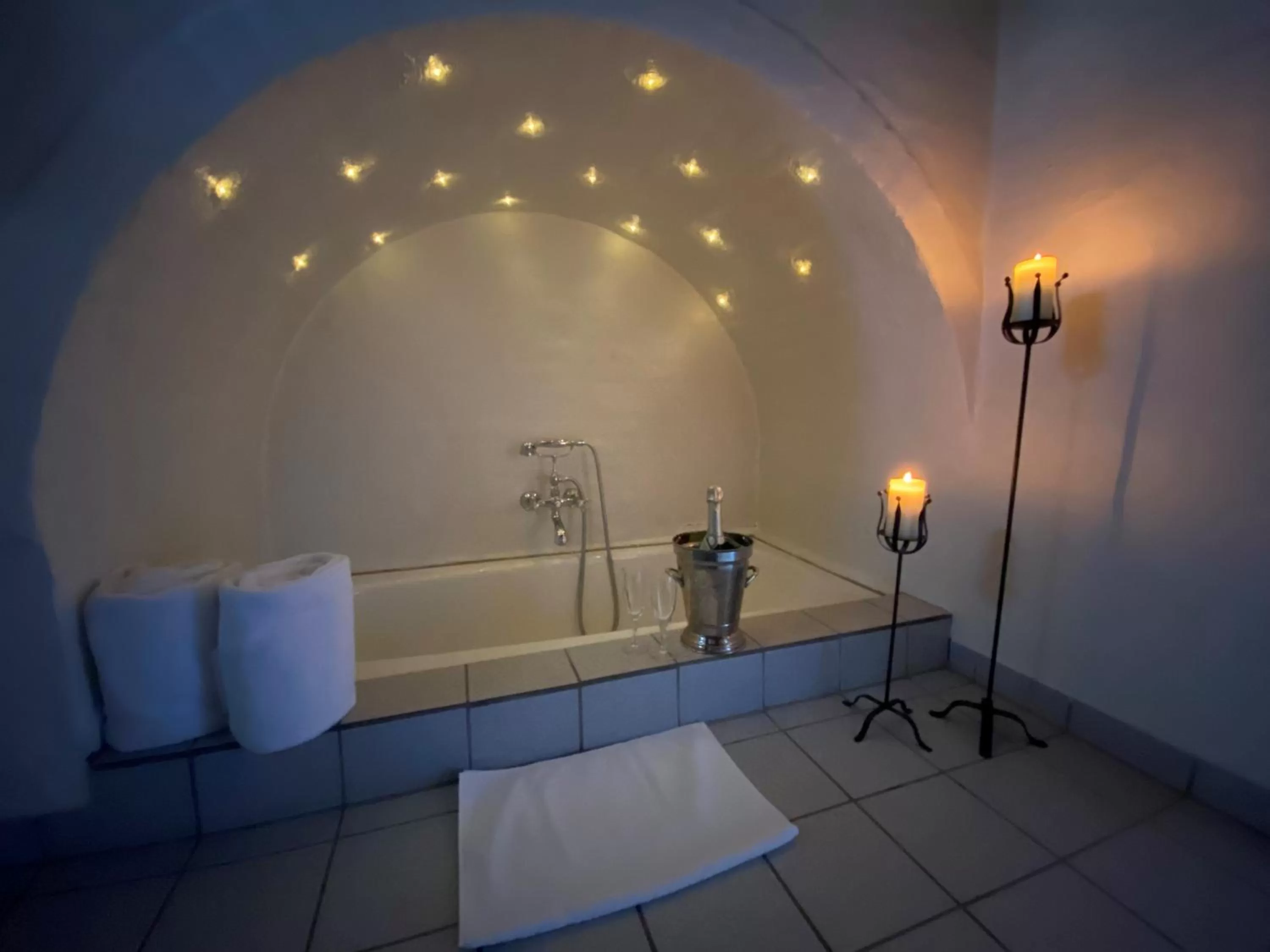 Bathroom in Svostrup Kro