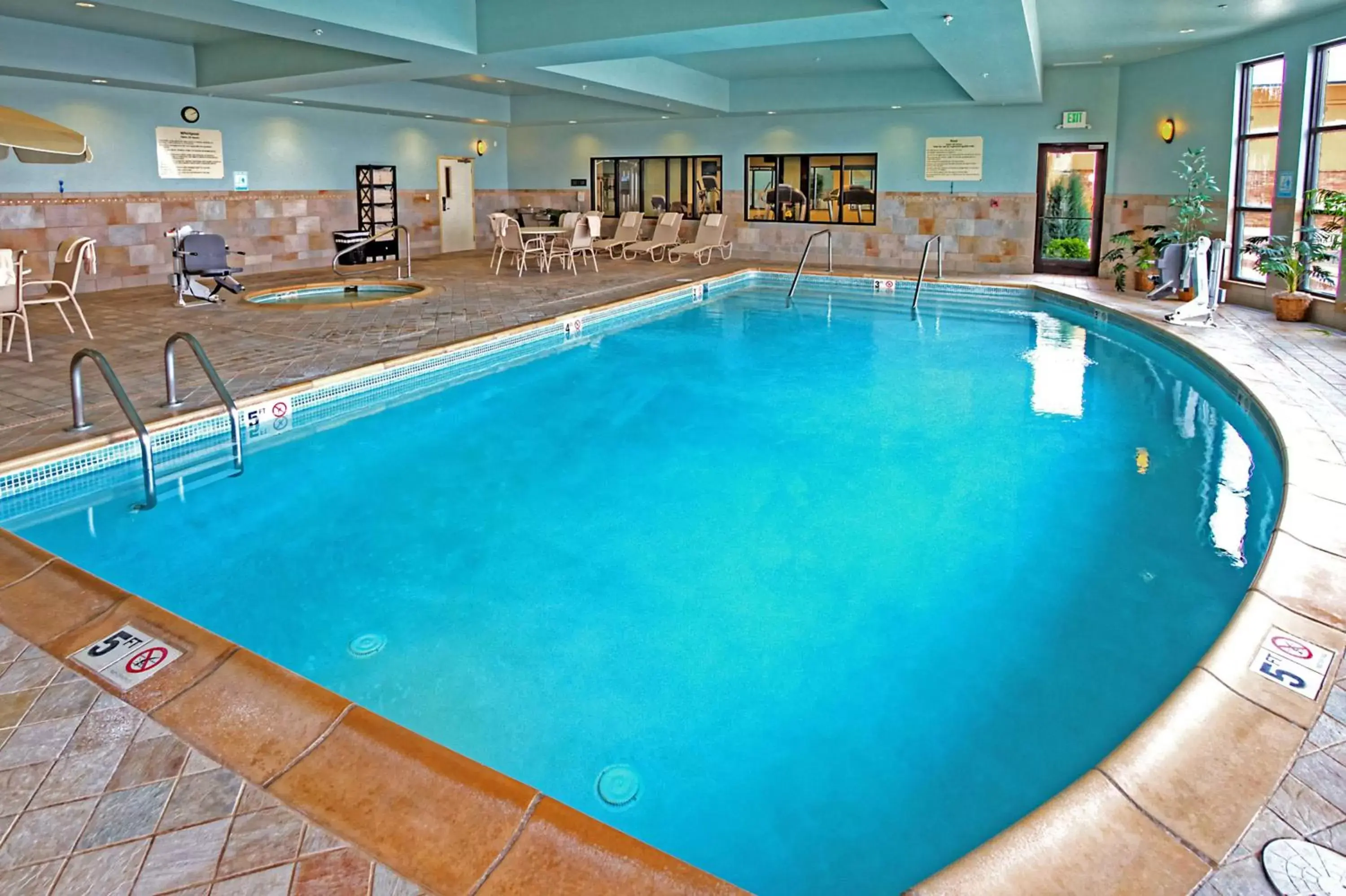 Pool view, Swimming Pool in Hampton Inn & Suites Billings West I-90
