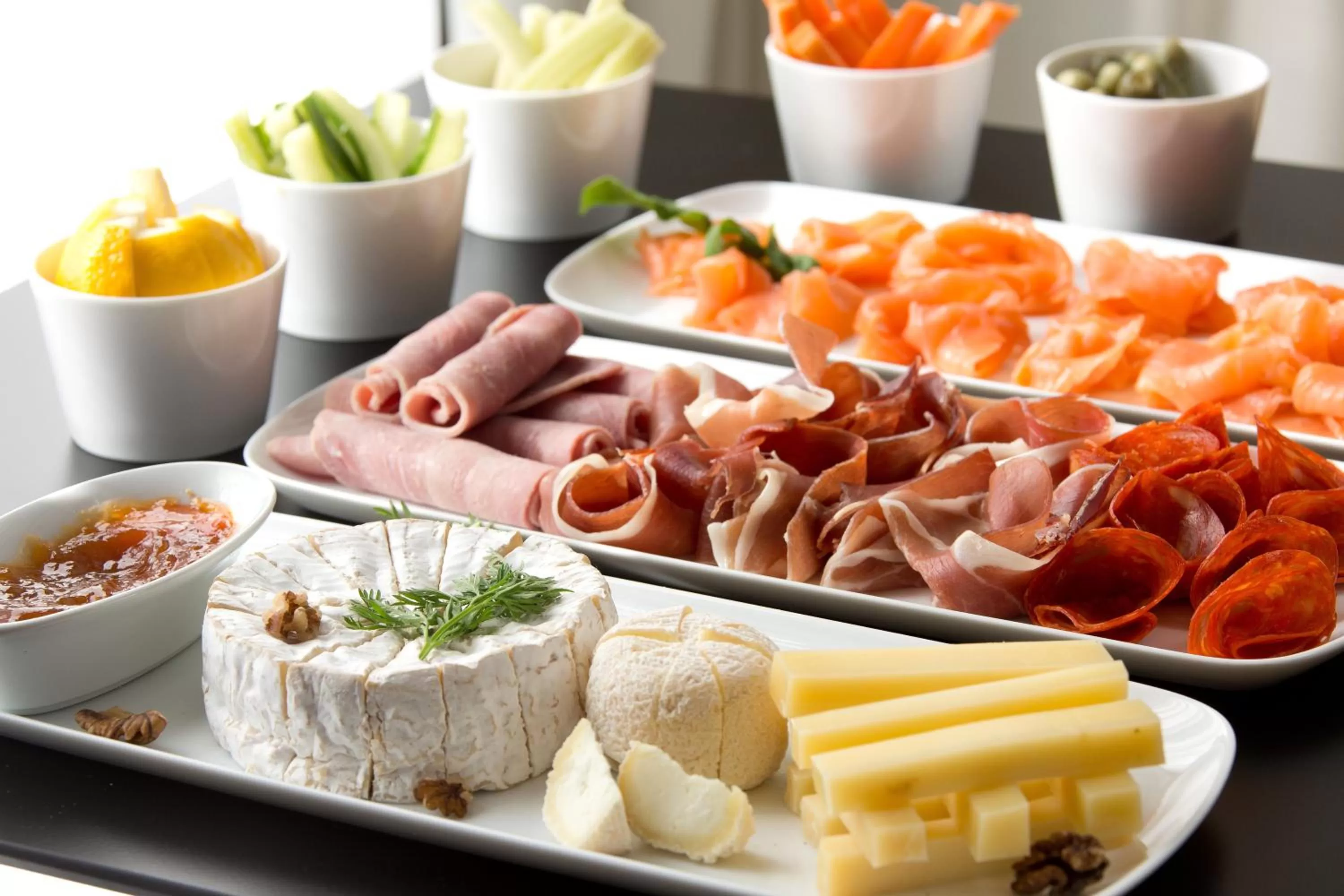 American breakfast in La Villa Haussmann