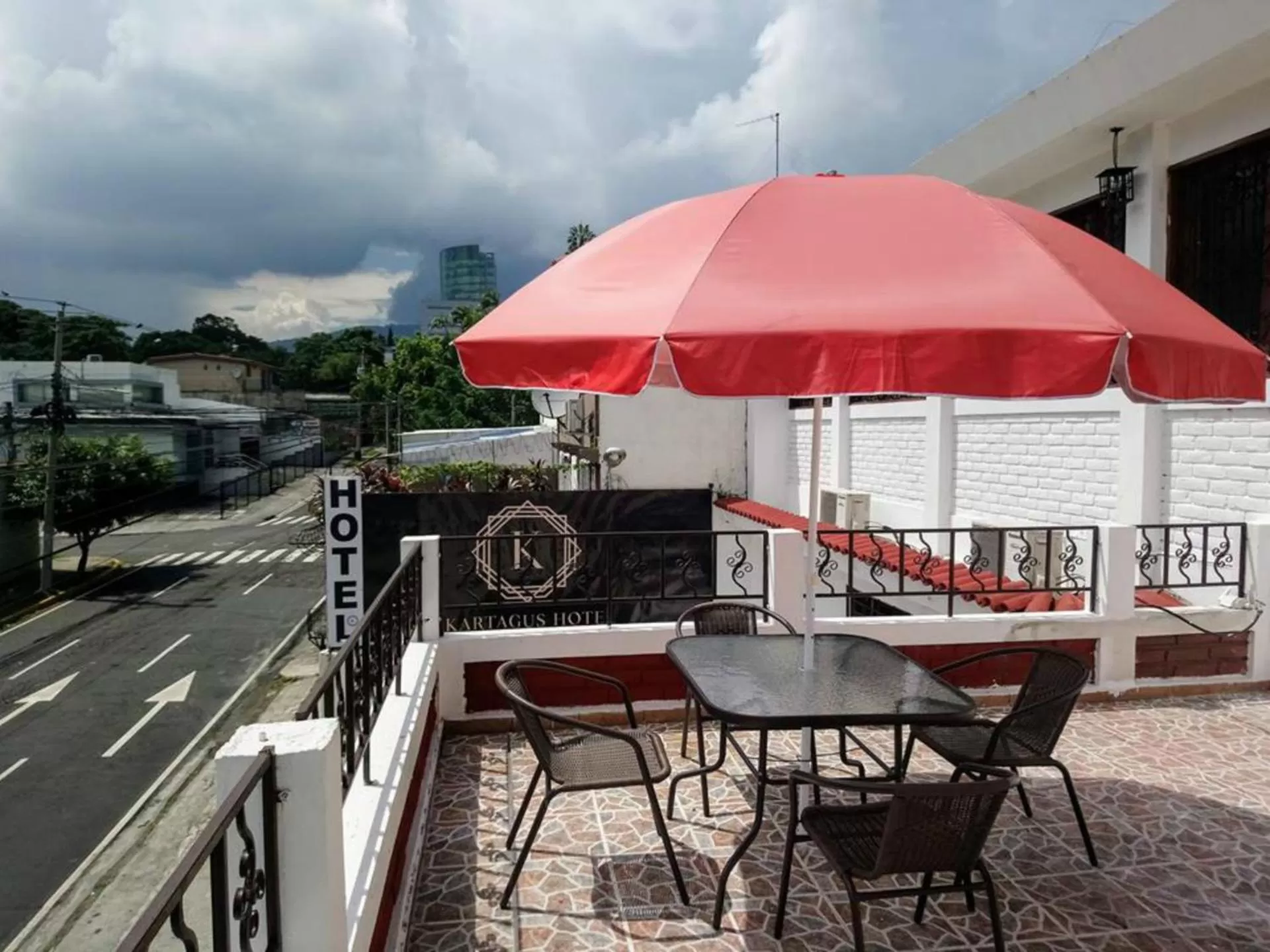 Balcony/Terrace in Kartagus Hotel