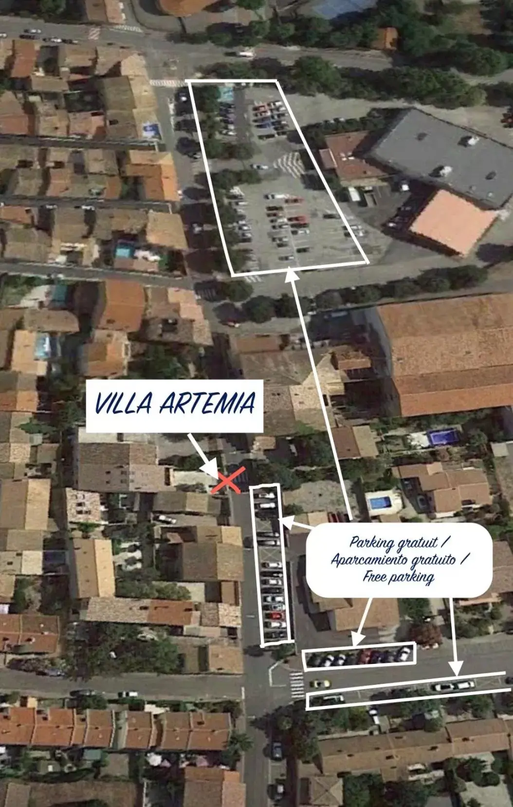 Bird's eye view, Bird's-eye View in VILLA ARTEMiA