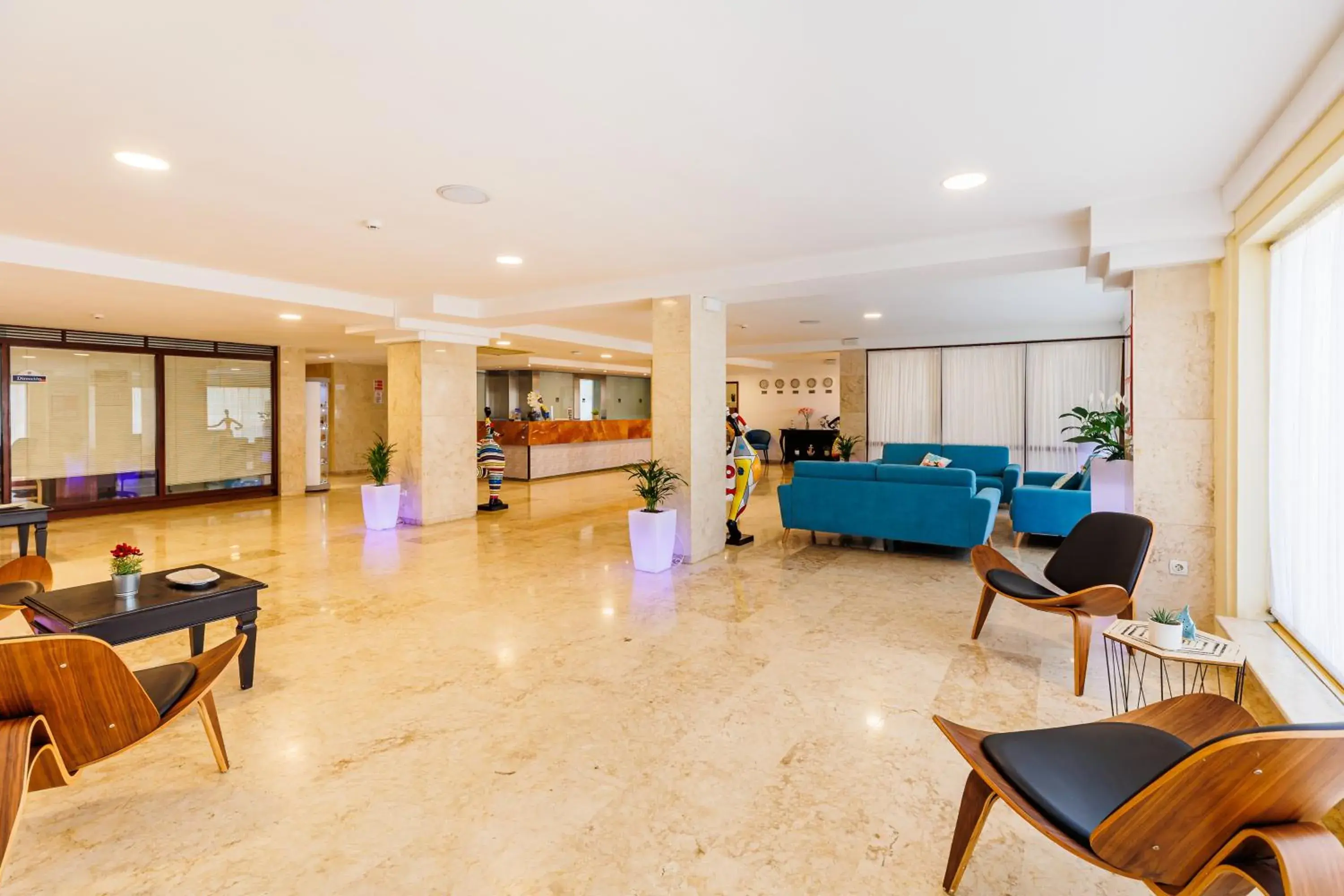 Lobby or reception in Bellevue Belsana