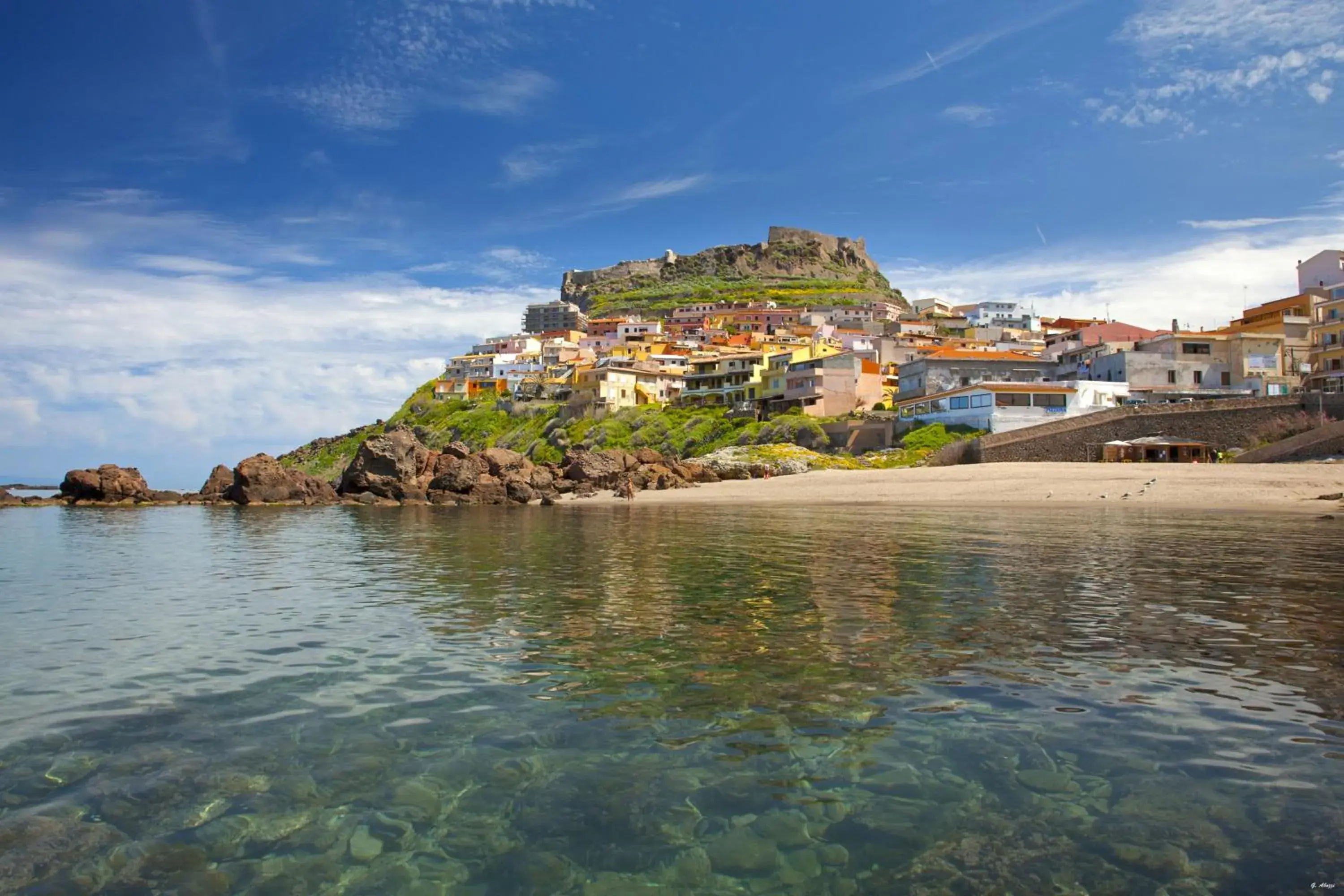 Beach in The Square Castelsardo