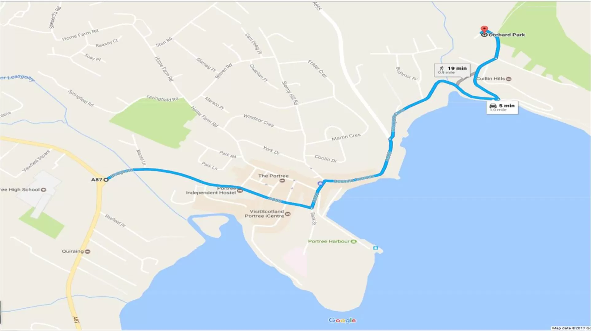 Area and facilities in Orchard House Bed and Breakfast