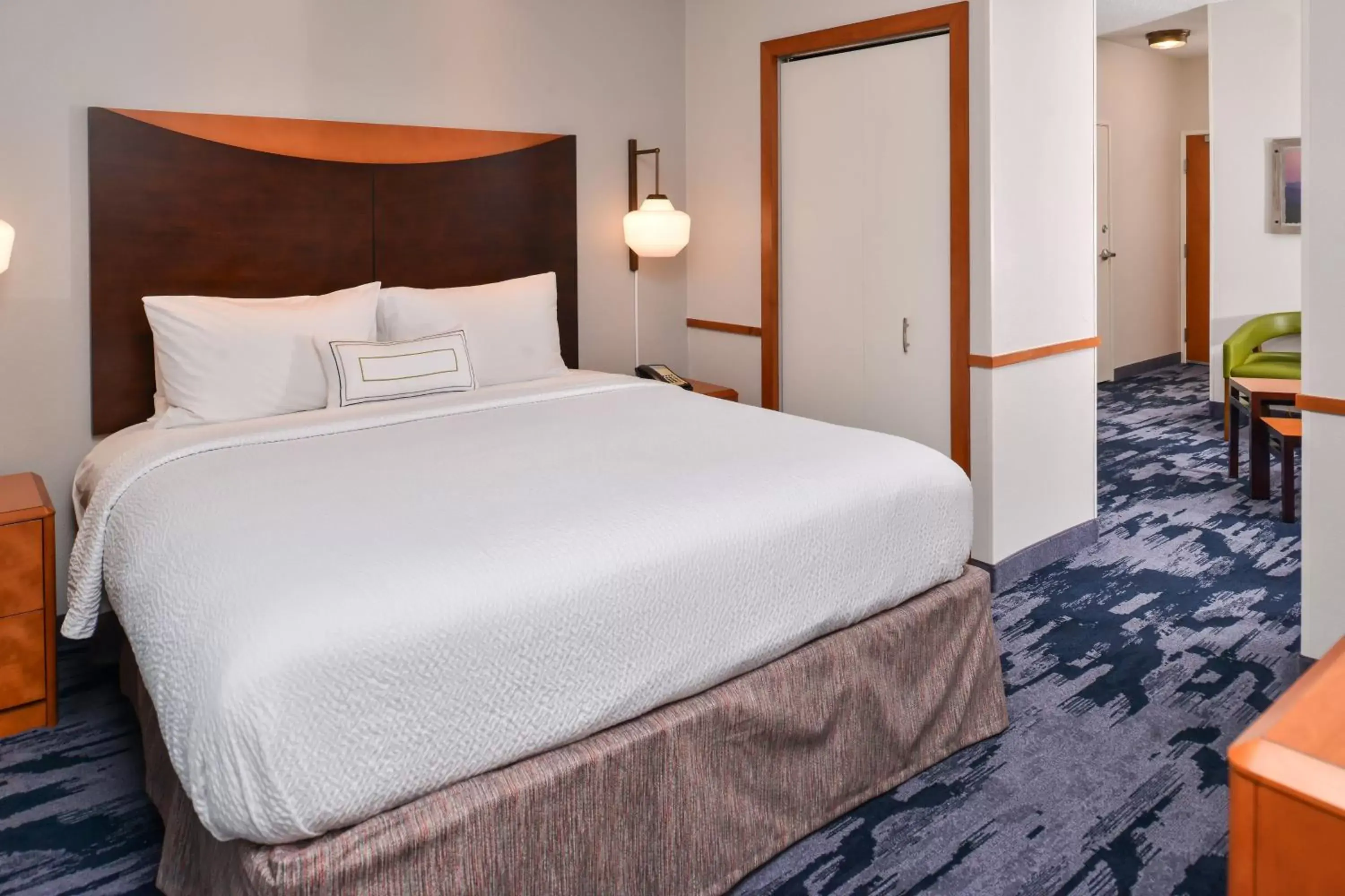 Bedroom, Bed in Fairfield Inn & Suites by Marriott Ocala