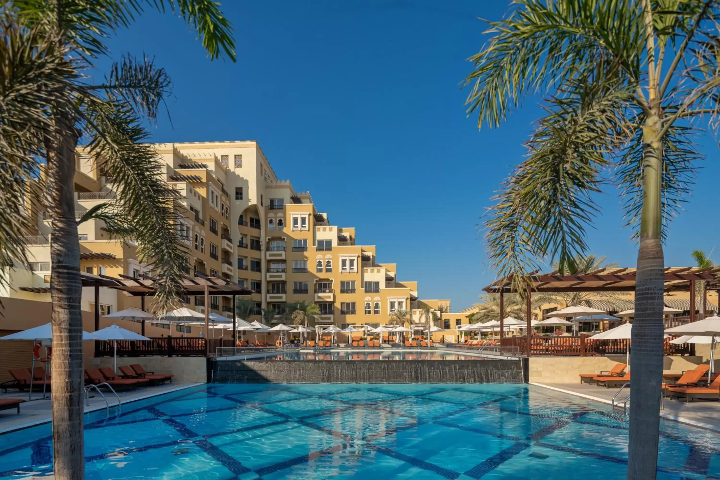 Property building, Swimming Pool in Rixos Bab Al Bahr