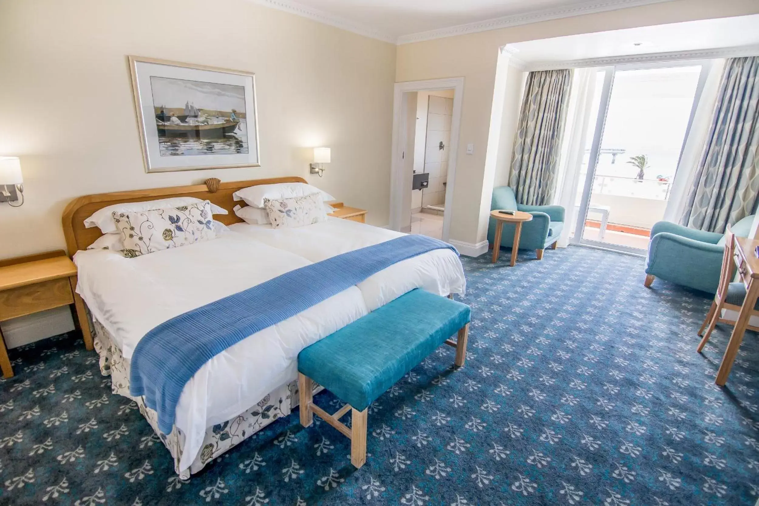 Bedroom, Bed in The Beach Hotel Bedroom, Bed in The Beach Hotel