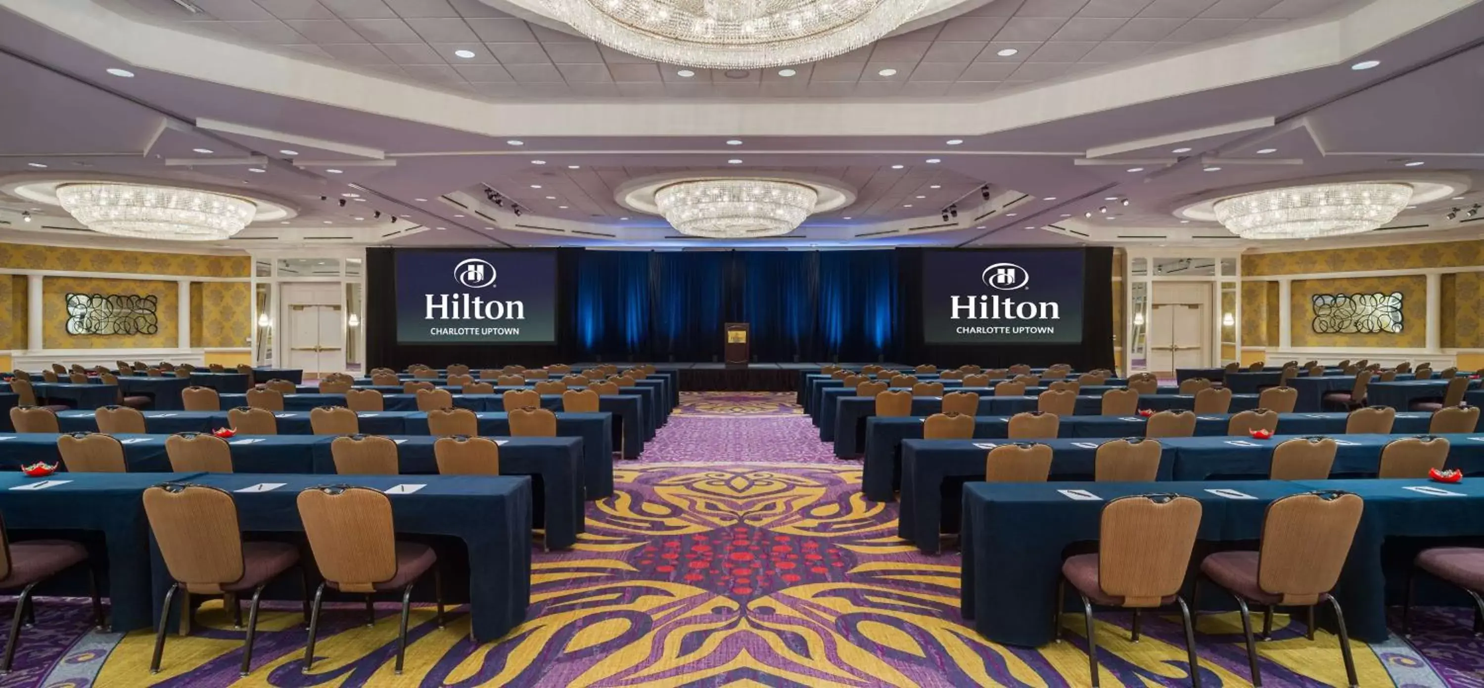 Meeting/conference room in Hilton Charlotte Uptown