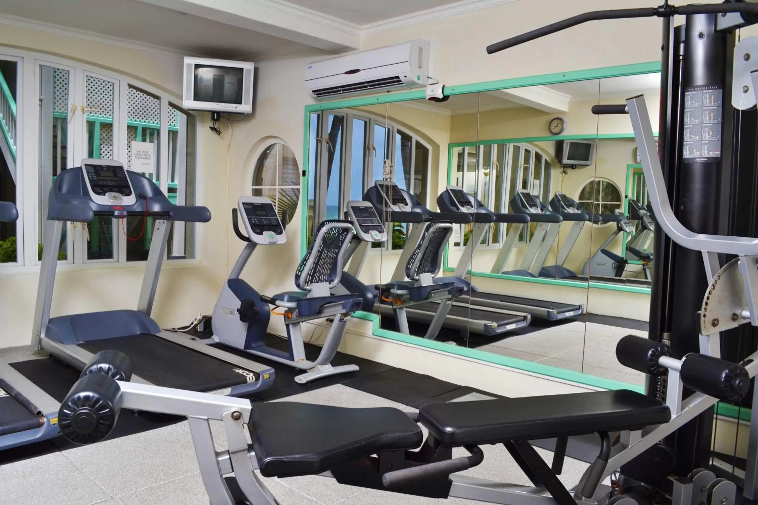 Fitness centre/facilities in Coral Mist Beach Hotel