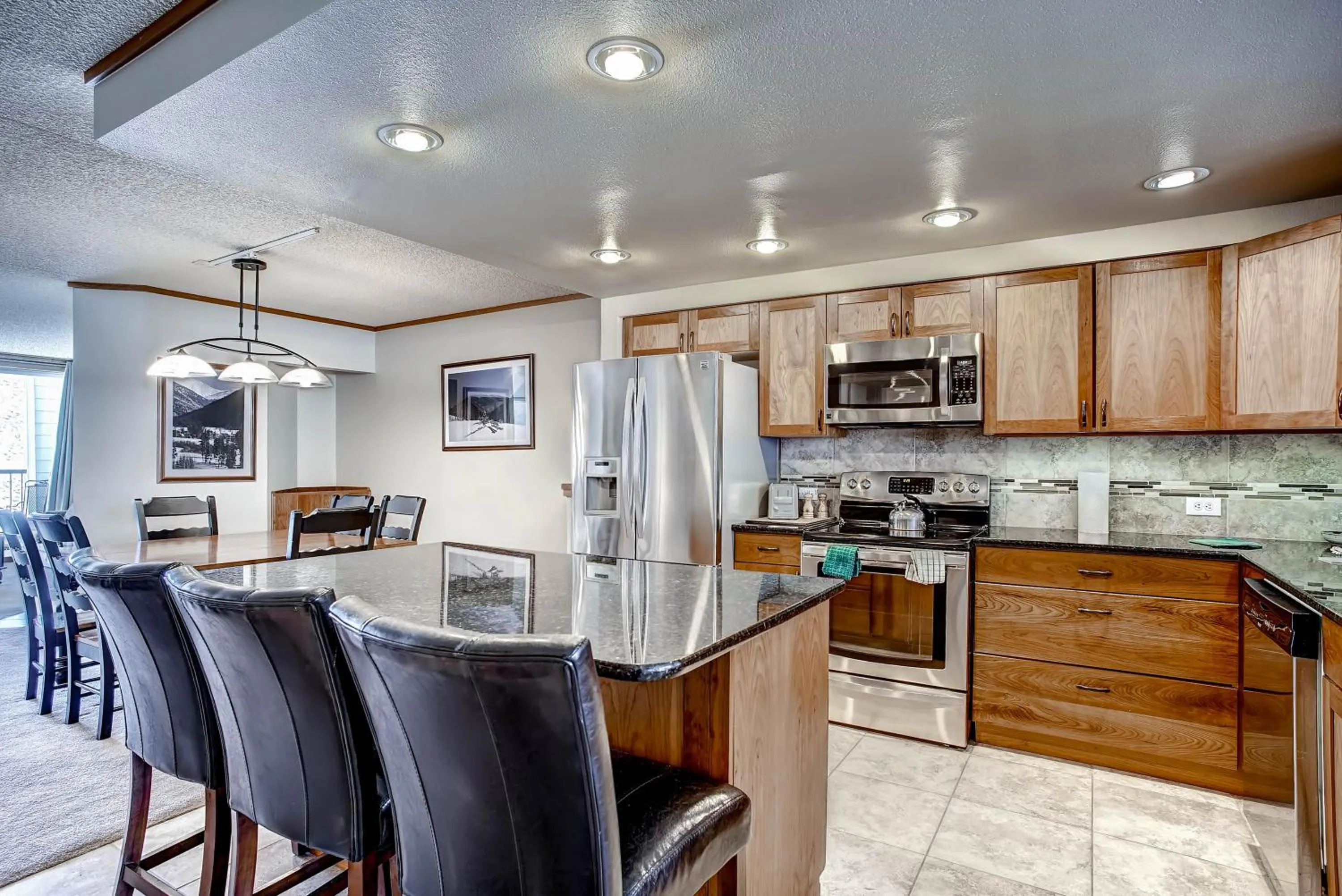 Kitchen or kitchenette in Evergreen Condominiums by Keystone Resort