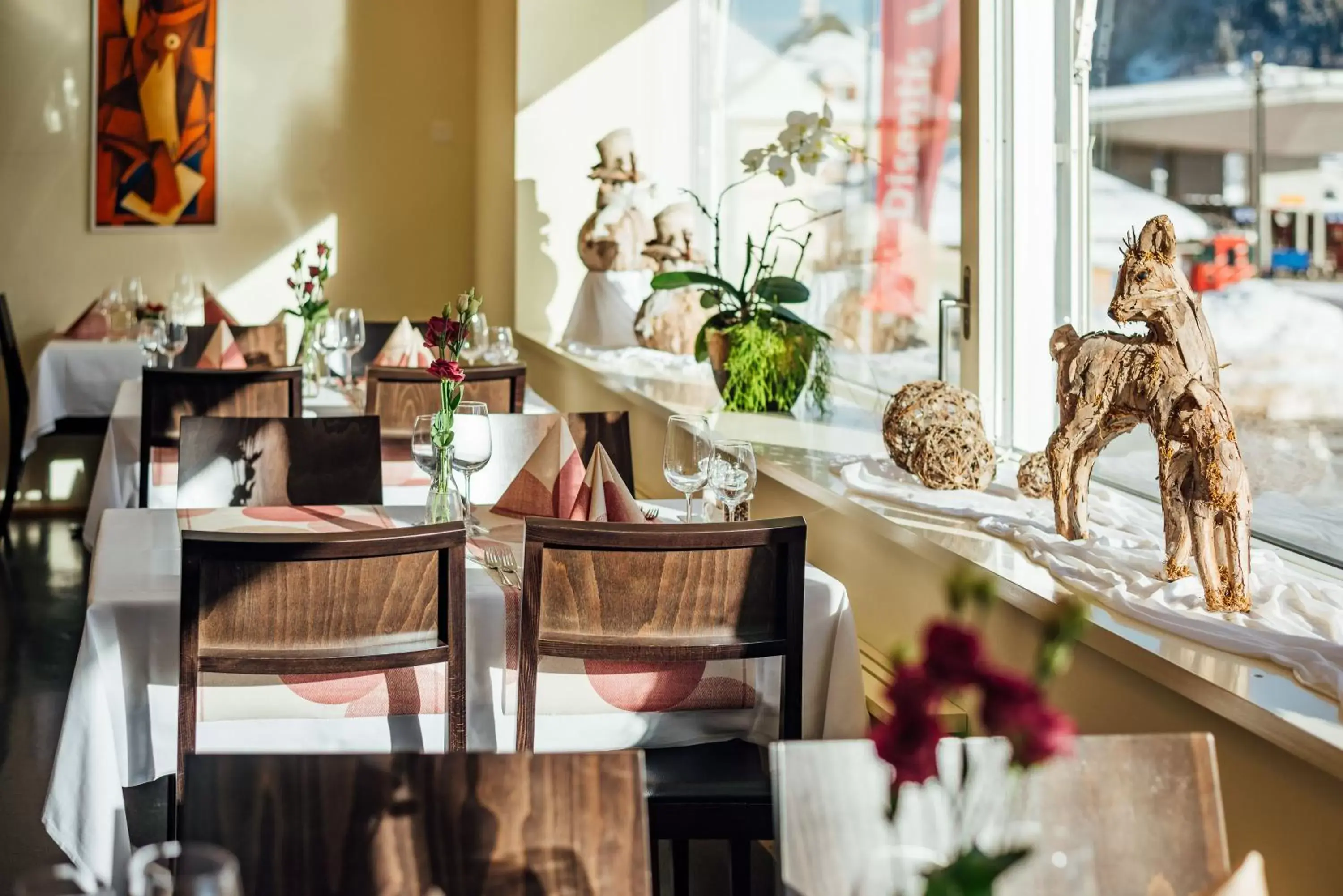 Dining area, Restaurant/Places to Eat in Hotel Restaurant La Furca