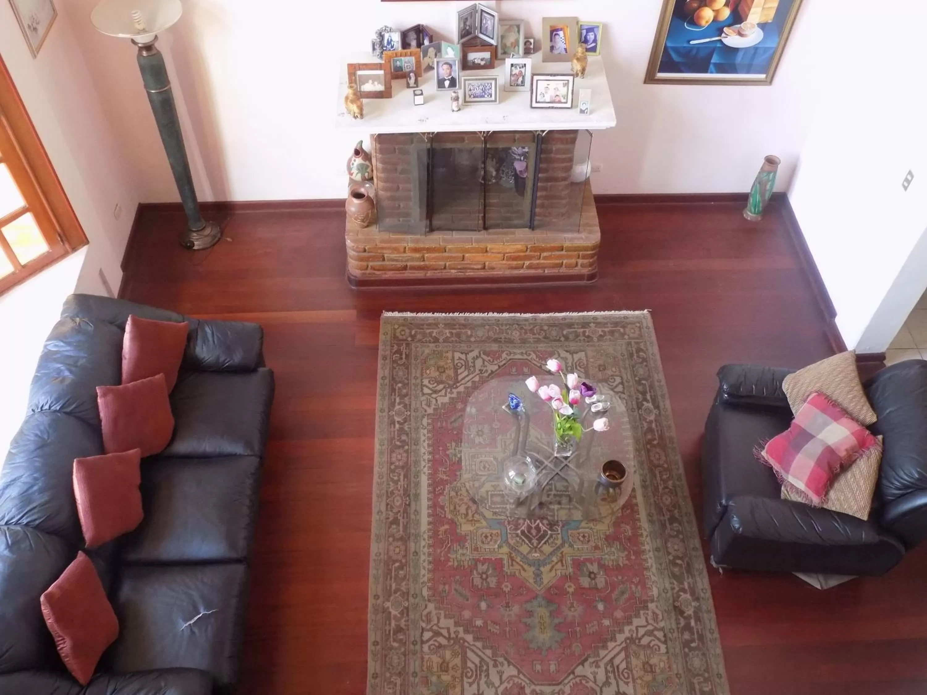 Seating area in Hotel Los Pinos