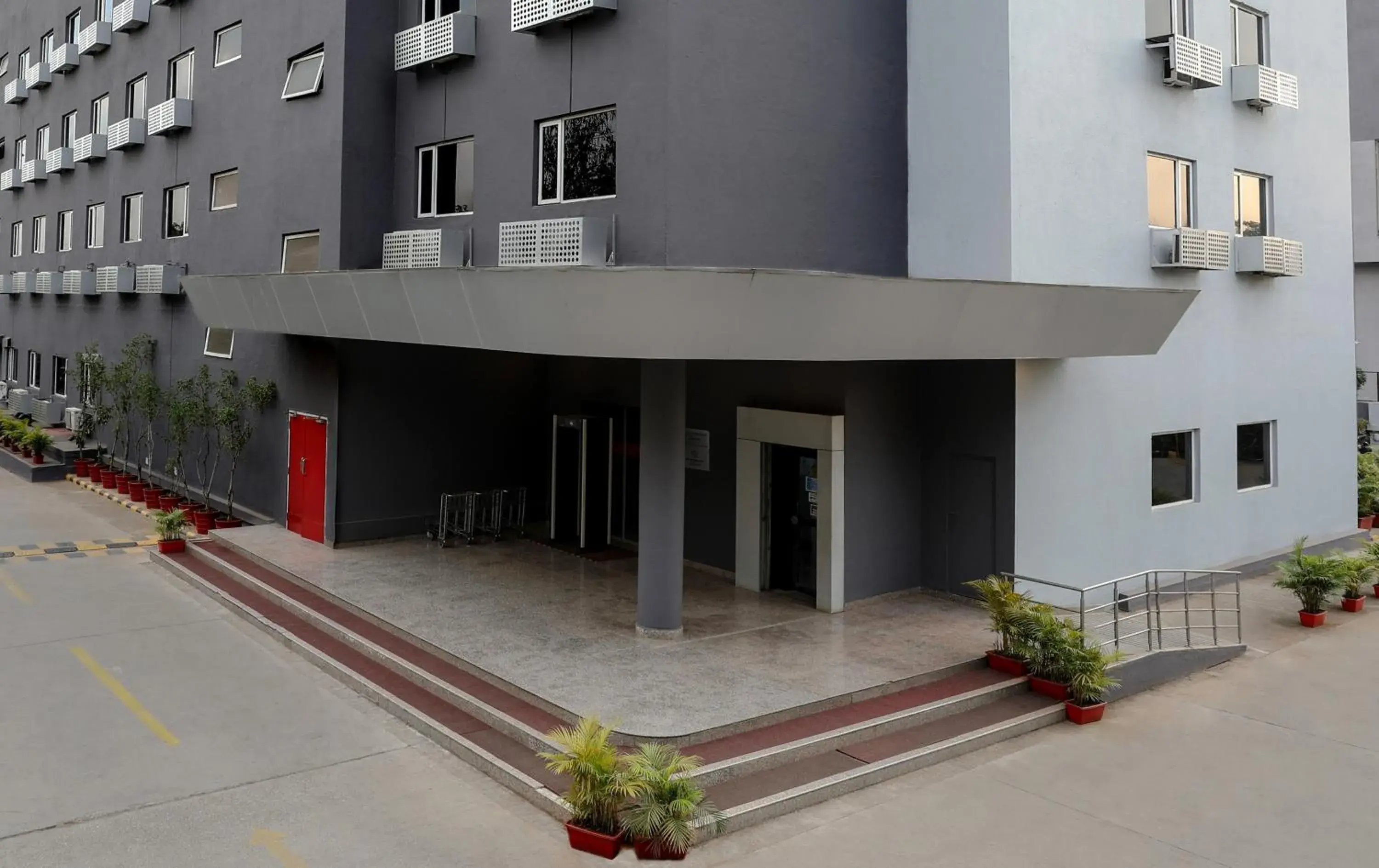 Facade/entrance, Property Building in Ginger Hotel Nashik