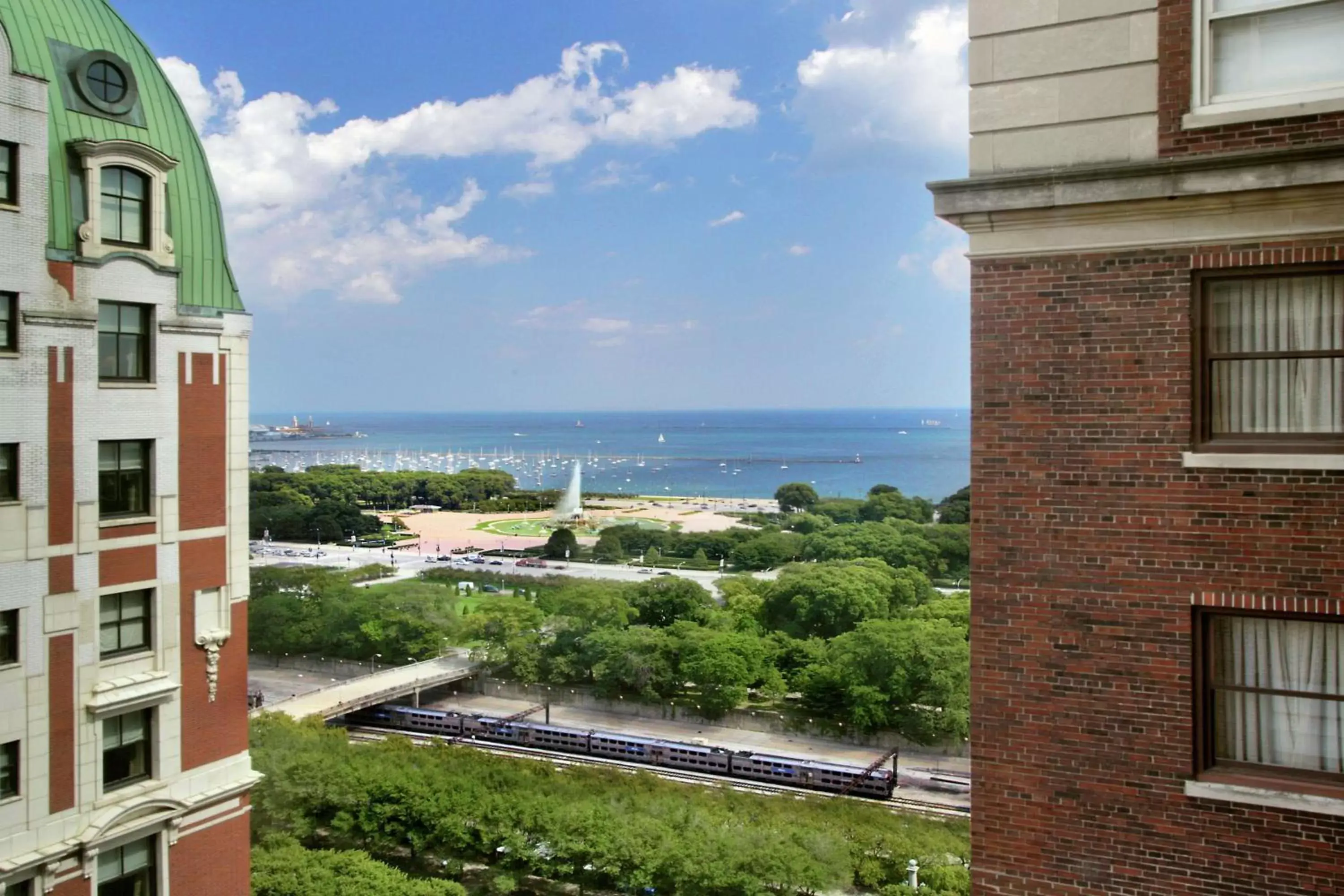 View (from property/room) in Hilton Chicago