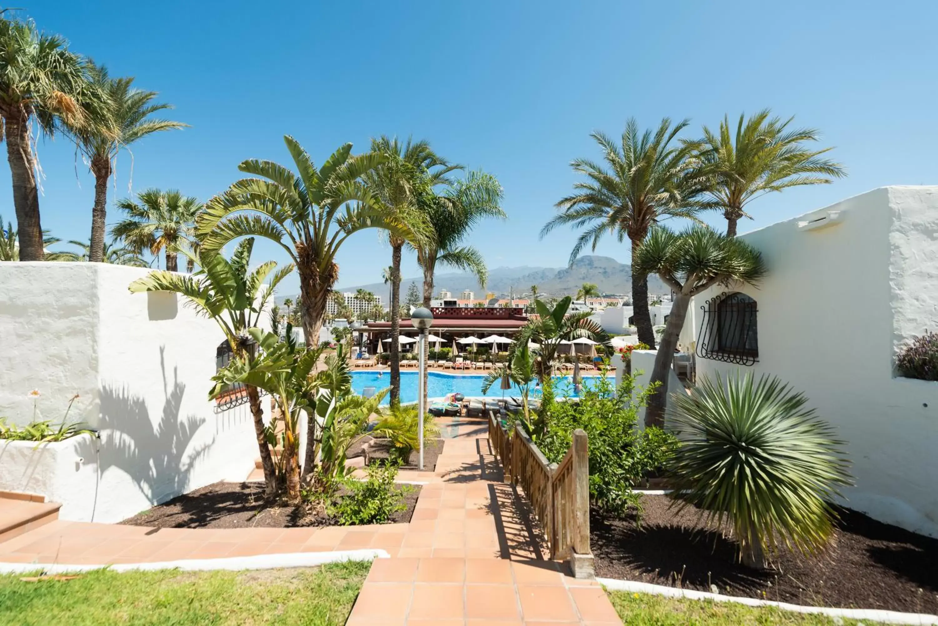 Patio in HD Parque Cristobal Tenerife Patio in HD Parque Cristobal Tenerife