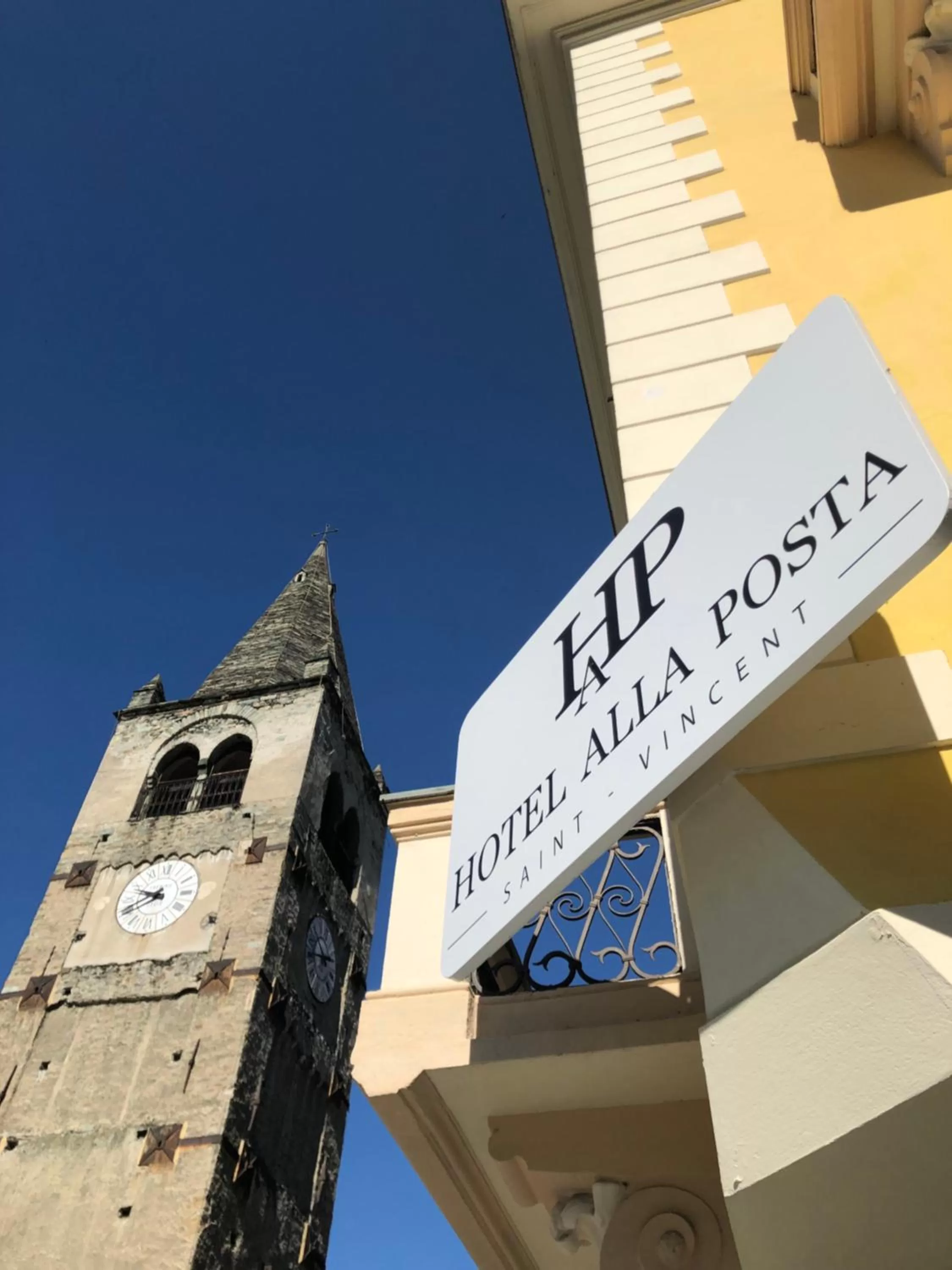 Property building in Hotel Alla Posta