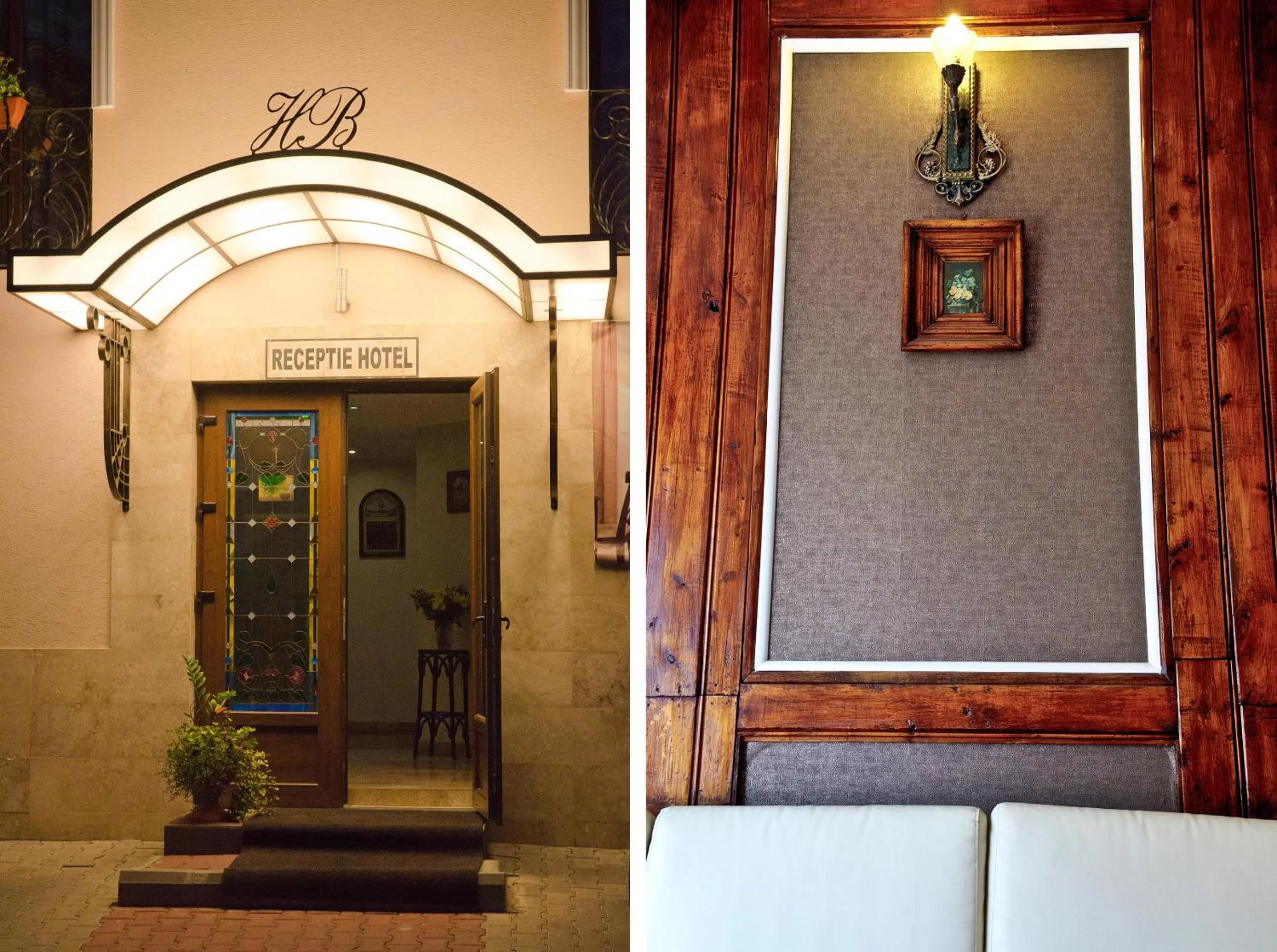 Decorative detail in Hotel Belleville