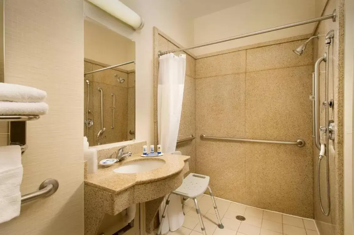 acessibility, Bathroom in Fairfield Inn & Suites by Marriott Waco North