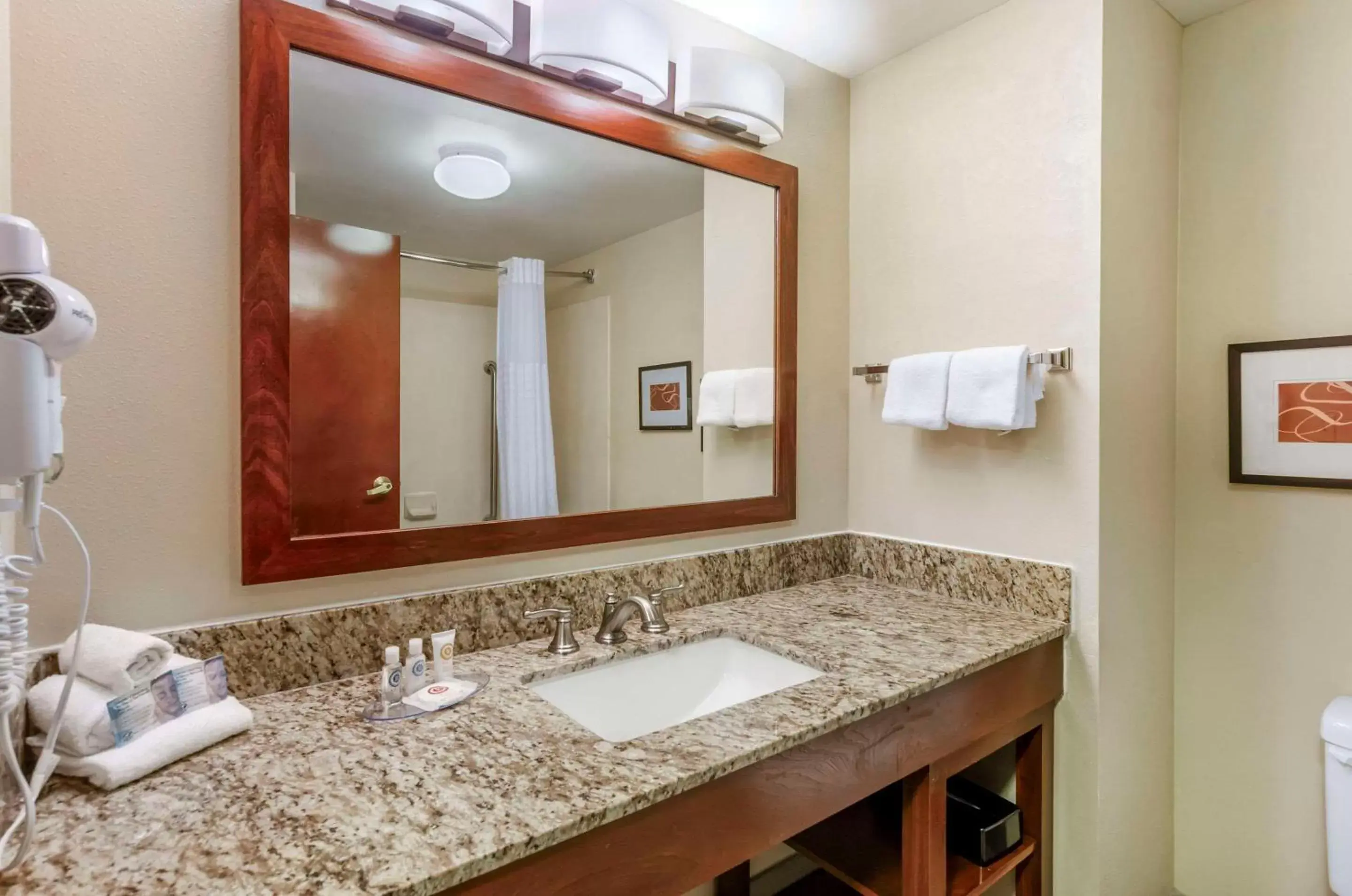 Bedroom, Bathroom in Comfort Inn & Suites Christiansburg I-81