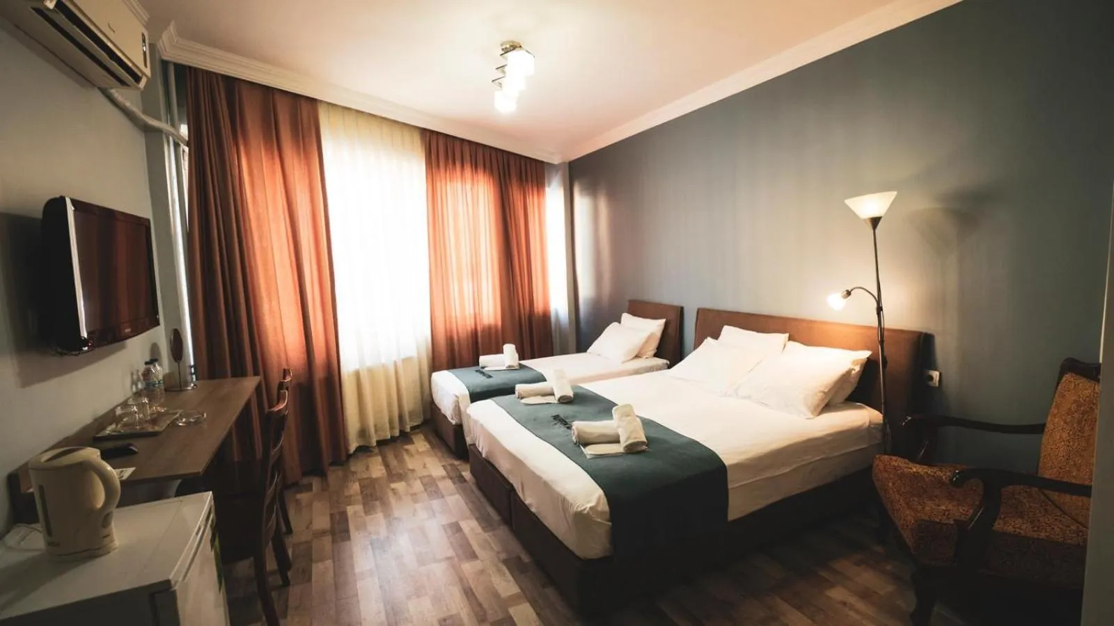 TV and multimedia, Bed in Puffin Suites