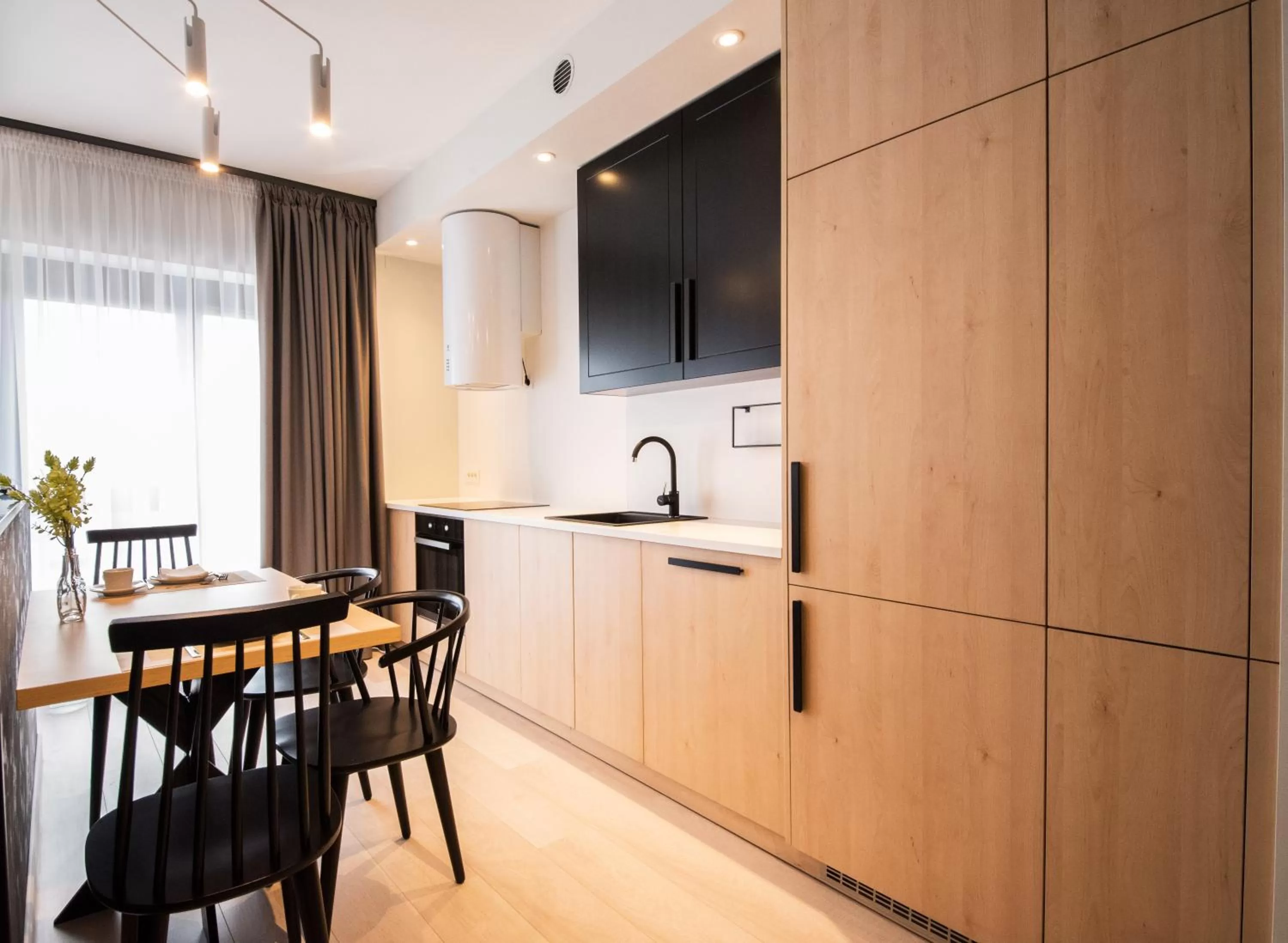 Kitchen or kitchenette in Biador Apartments